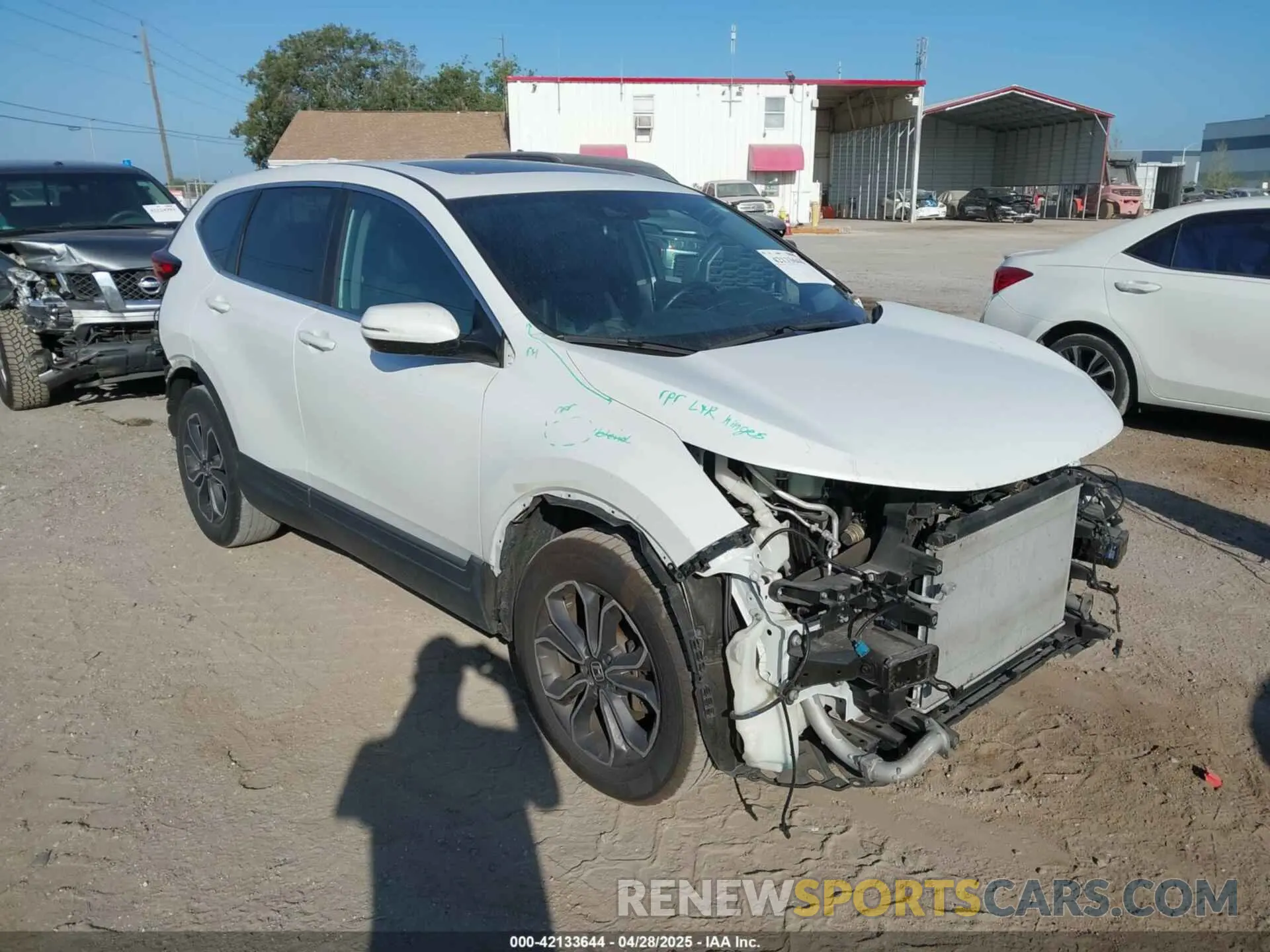 1 Фотография поврежденного автомобиля 2HKRW1H81MH401068 HONDA CR-V 2021