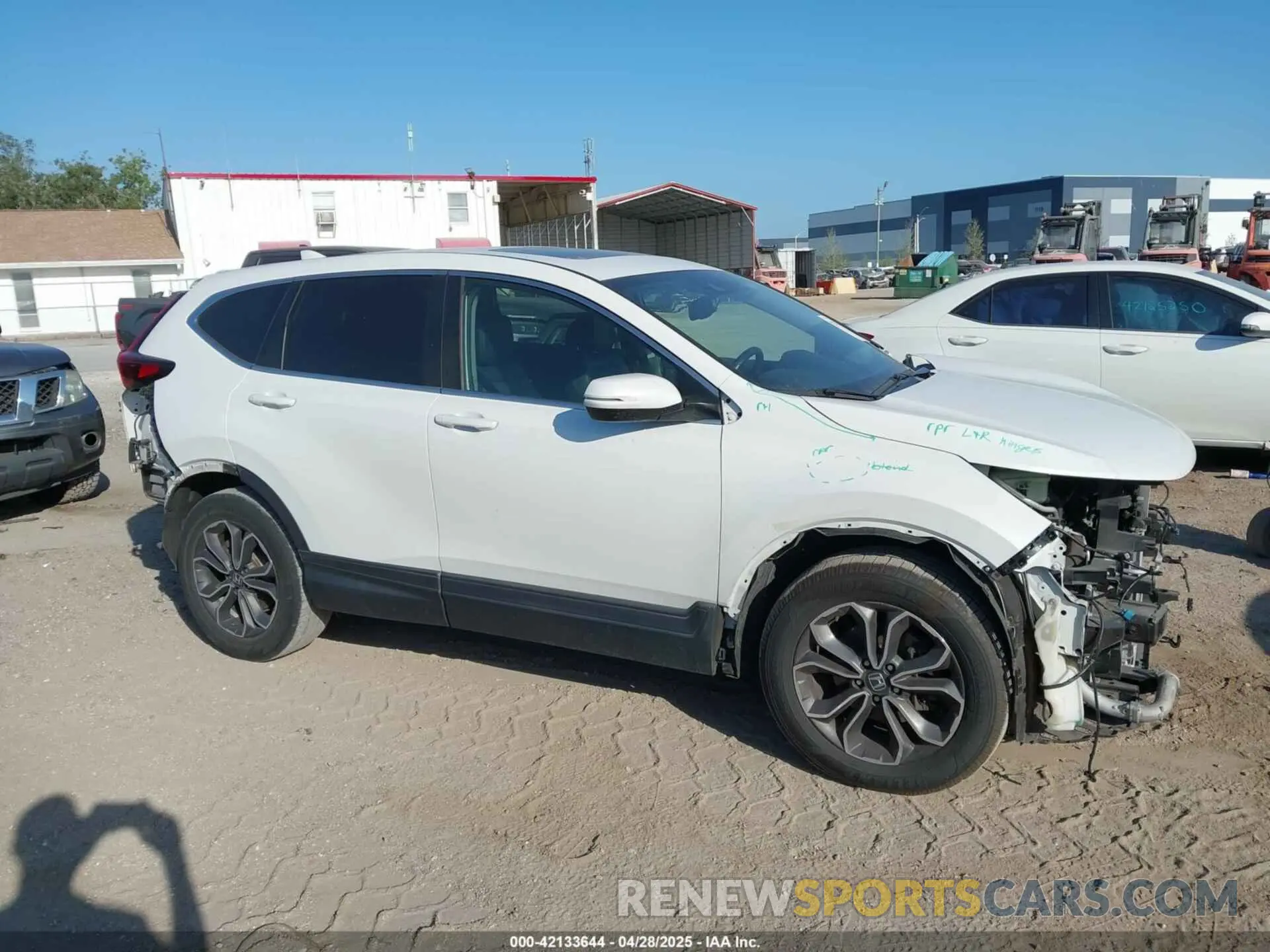 13 Фотография поврежденного автомобиля 2HKRW1H81MH401068 HONDA CR-V 2021