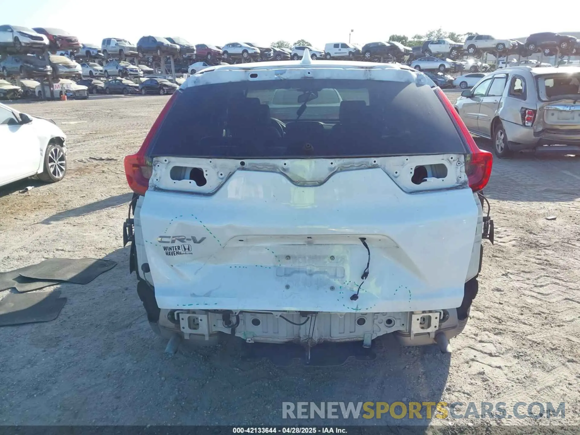 16 Фотография поврежденного автомобиля 2HKRW1H81MH401068 HONDA CR-V 2021
