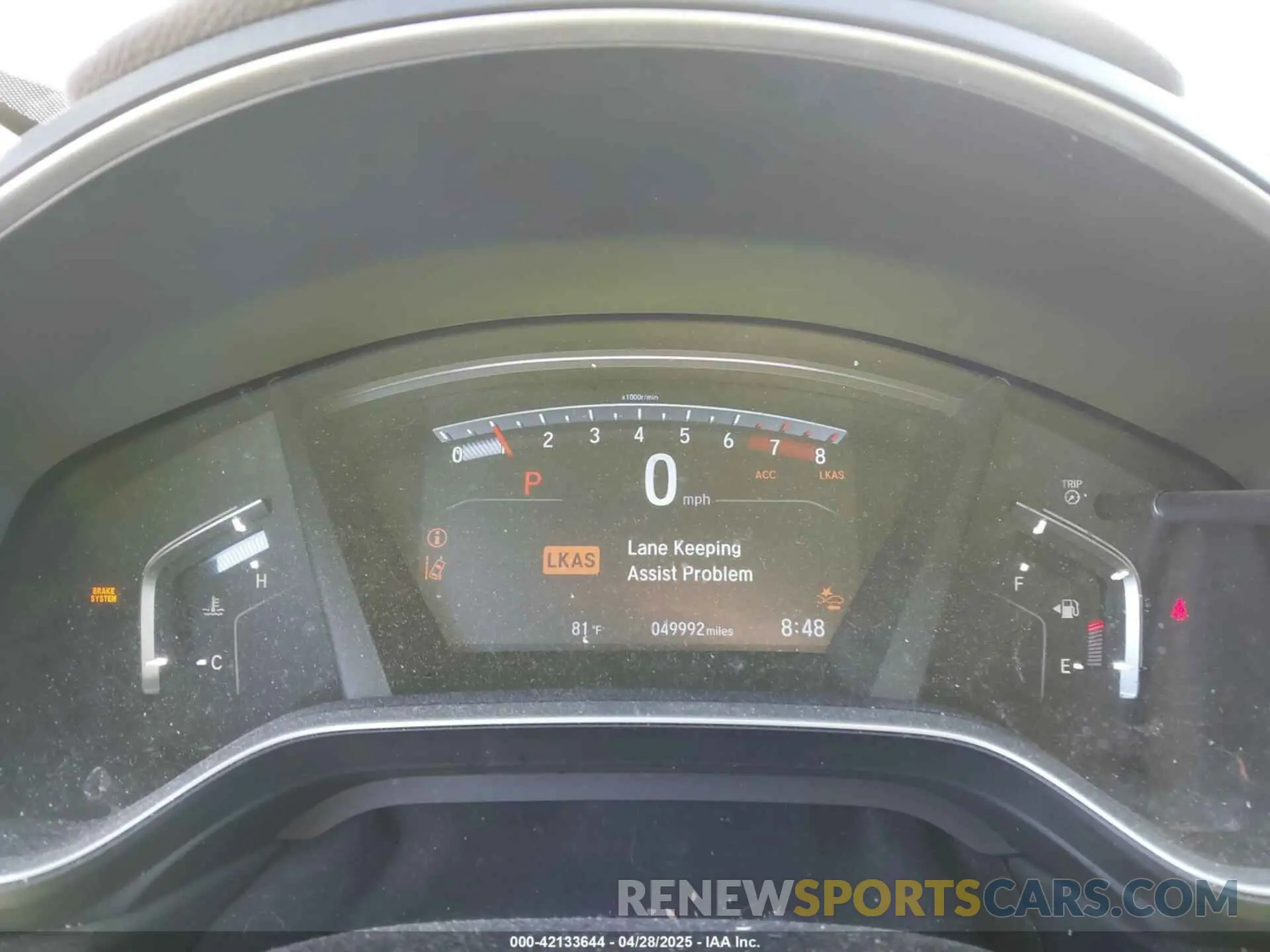 7 Фотография поврежденного автомобиля 2HKRW1H81MH401068 HONDA CR-V 2021