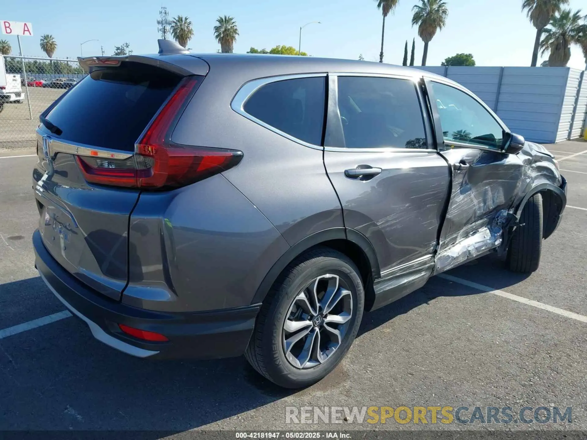 4 Фотография поврежденного автомобиля 2HKRW1H86MH423633 HONDA CR-V 2021