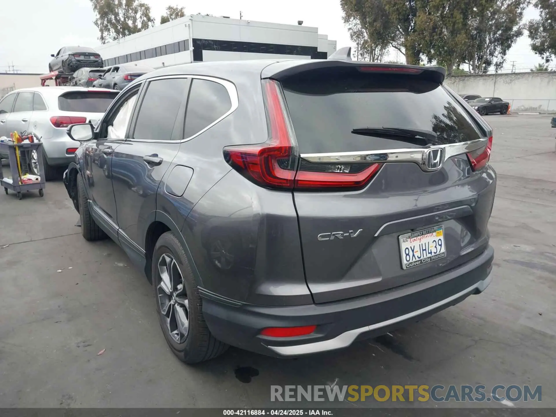 3 Photograph of a damaged car 2HKRW1H87MH425164 HONDA CR-V 2021