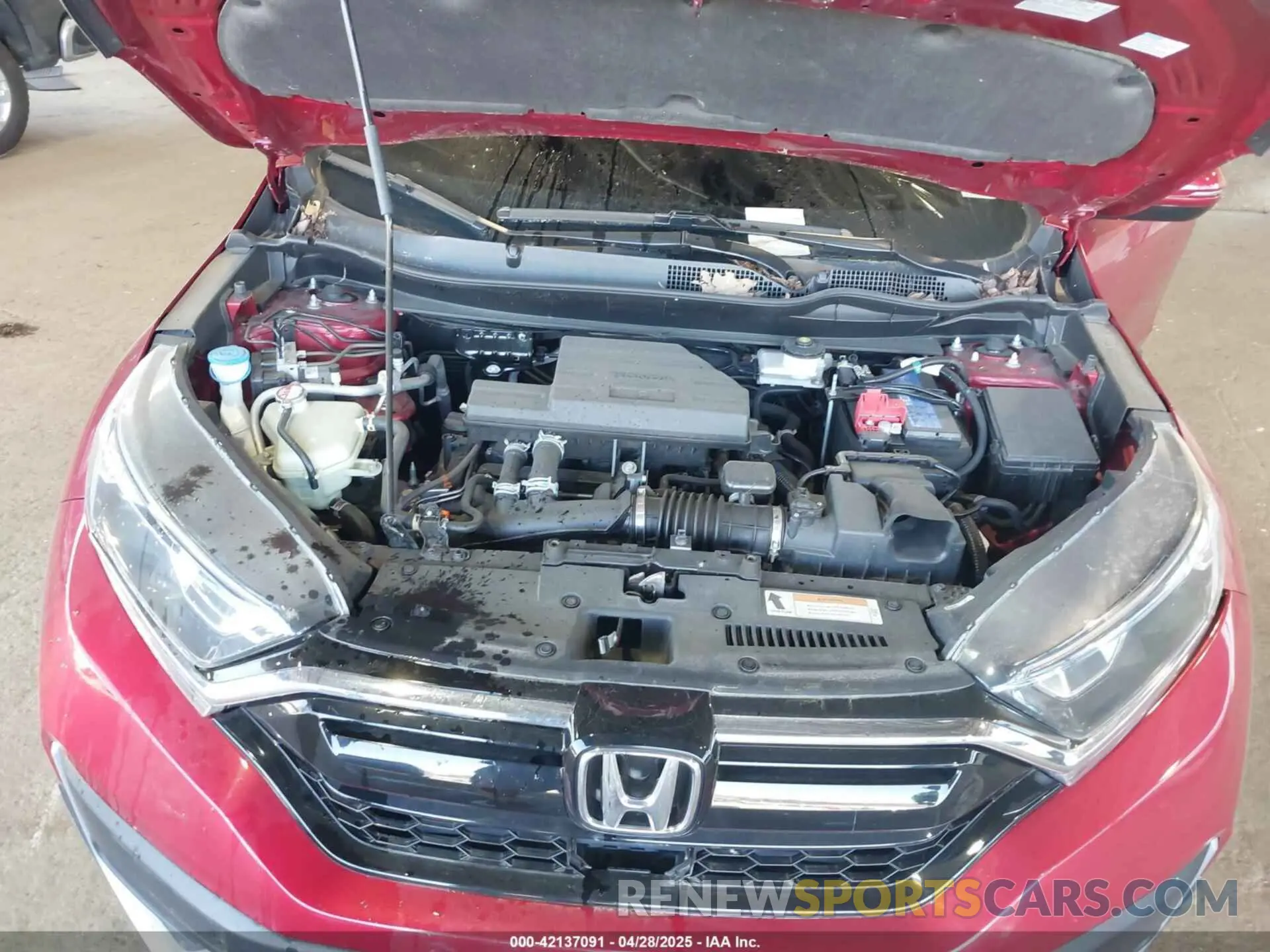 10 Photograph of a damaged car 2HKRW1H89MH423688 HONDA CR-V 2021