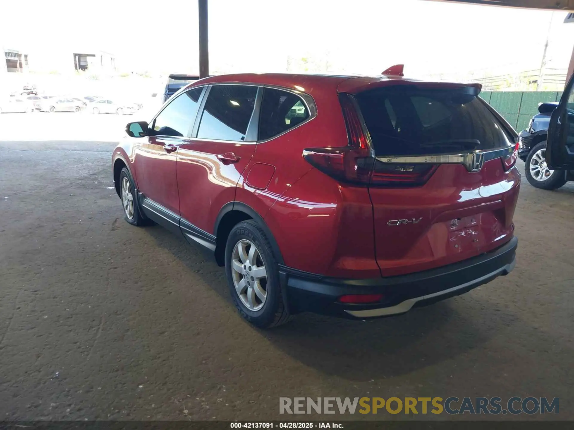 3 Photograph of a damaged car 2HKRW1H89MH423688 HONDA CR-V 2021
