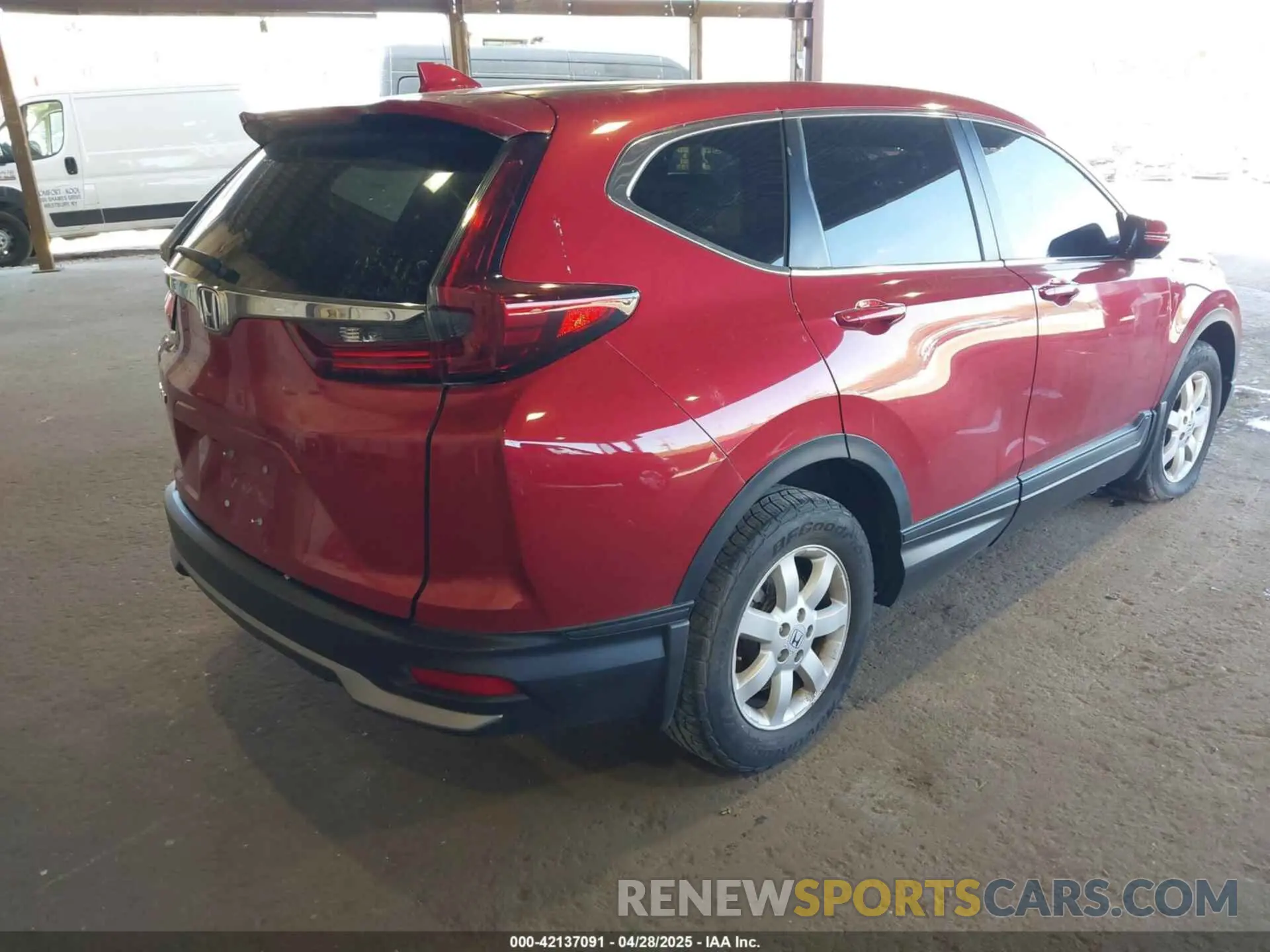 4 Photograph of a damaged car 2HKRW1H89MH423688 HONDA CR-V 2021