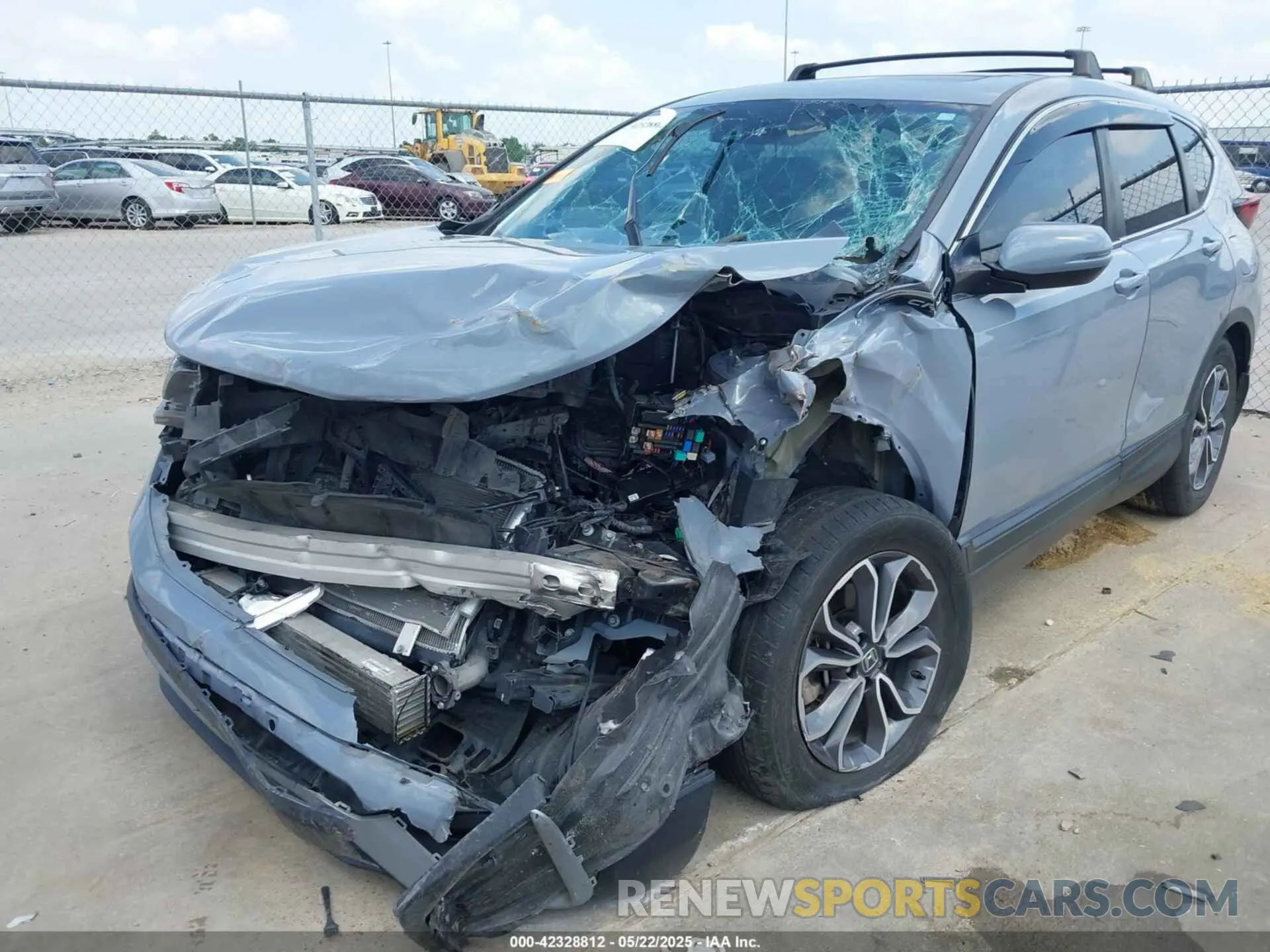 6 Photograph of a damaged car 2HKRW1H8XMH409296 HONDA CR-V 2021