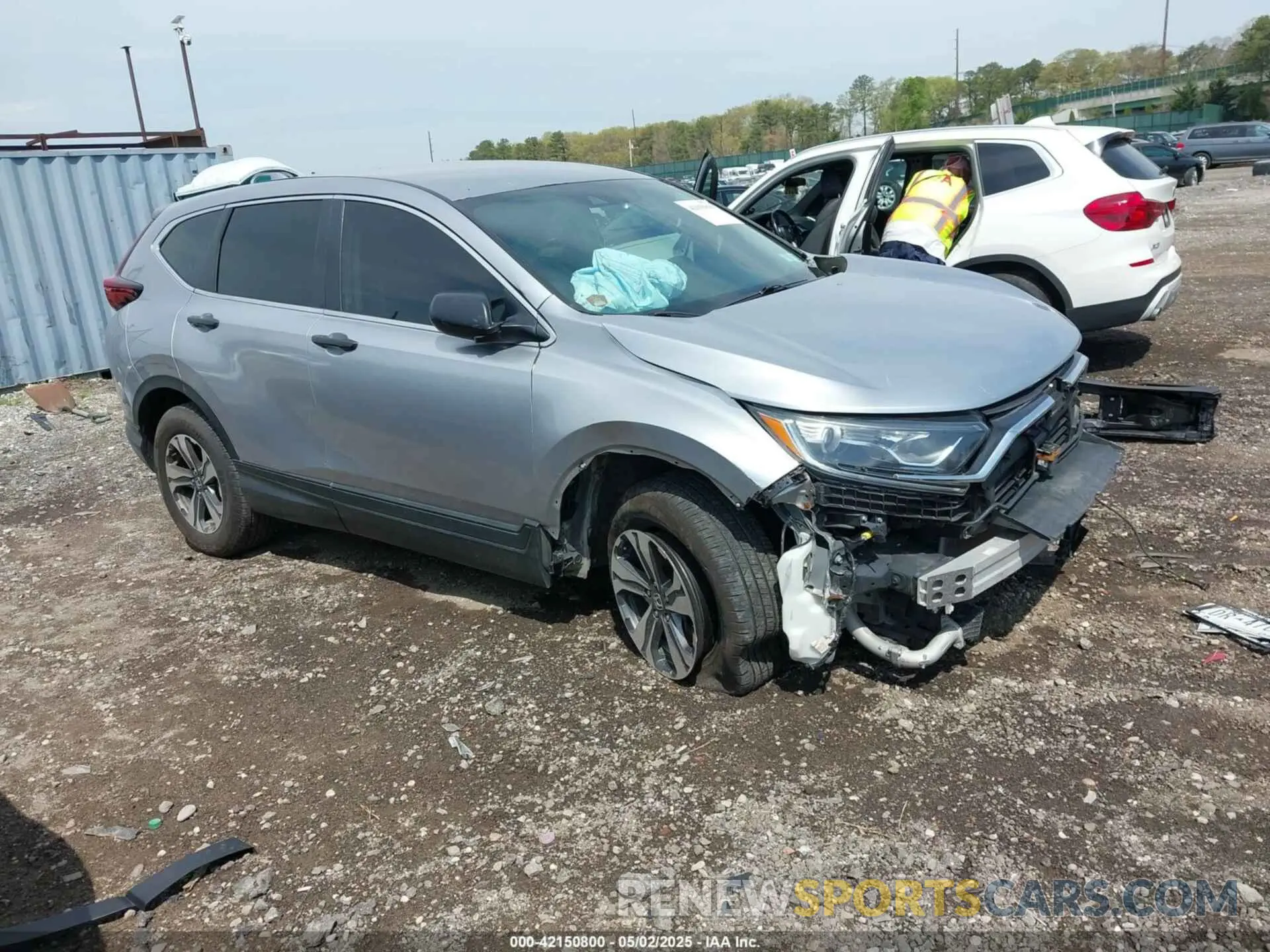 1 Photograph of a damaged car 2HKRW2H22MH632787 HONDA CR-V 2021