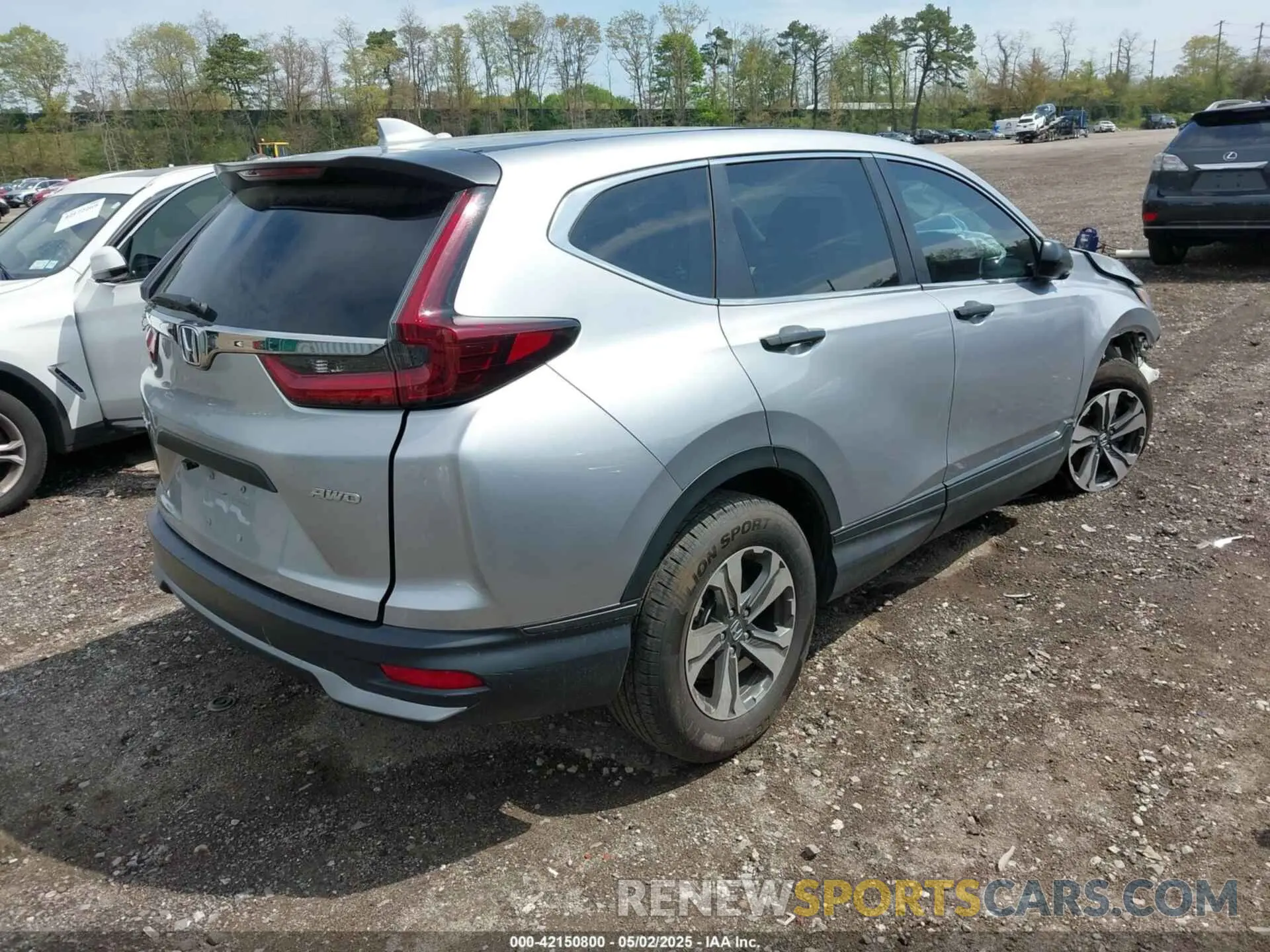 4 Photograph of a damaged car 2HKRW2H22MH632787 HONDA CR-V 2021