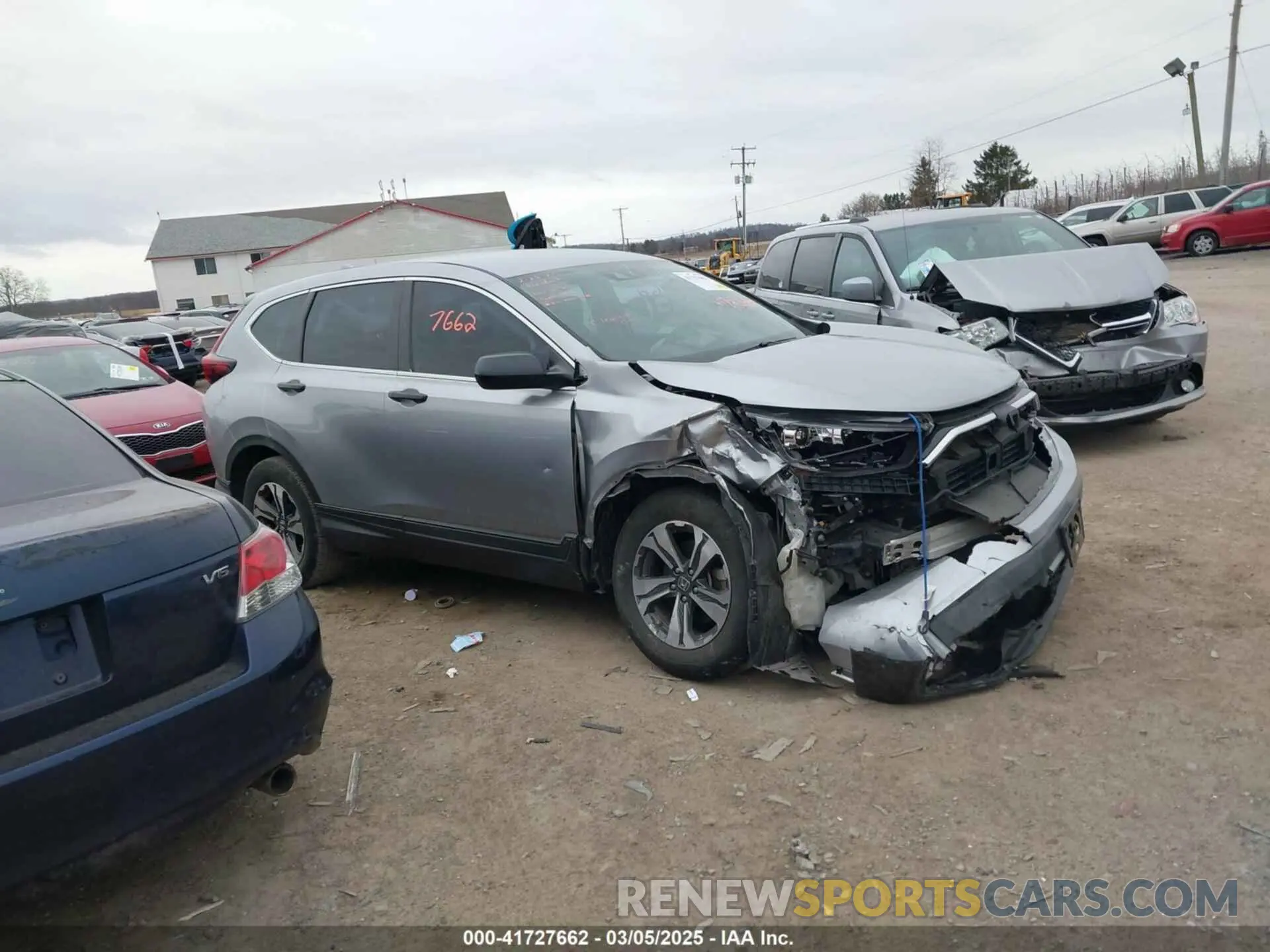 13 Photograph of a damaged car 2HKRW2H29MH632804 HONDA CR-V 2021