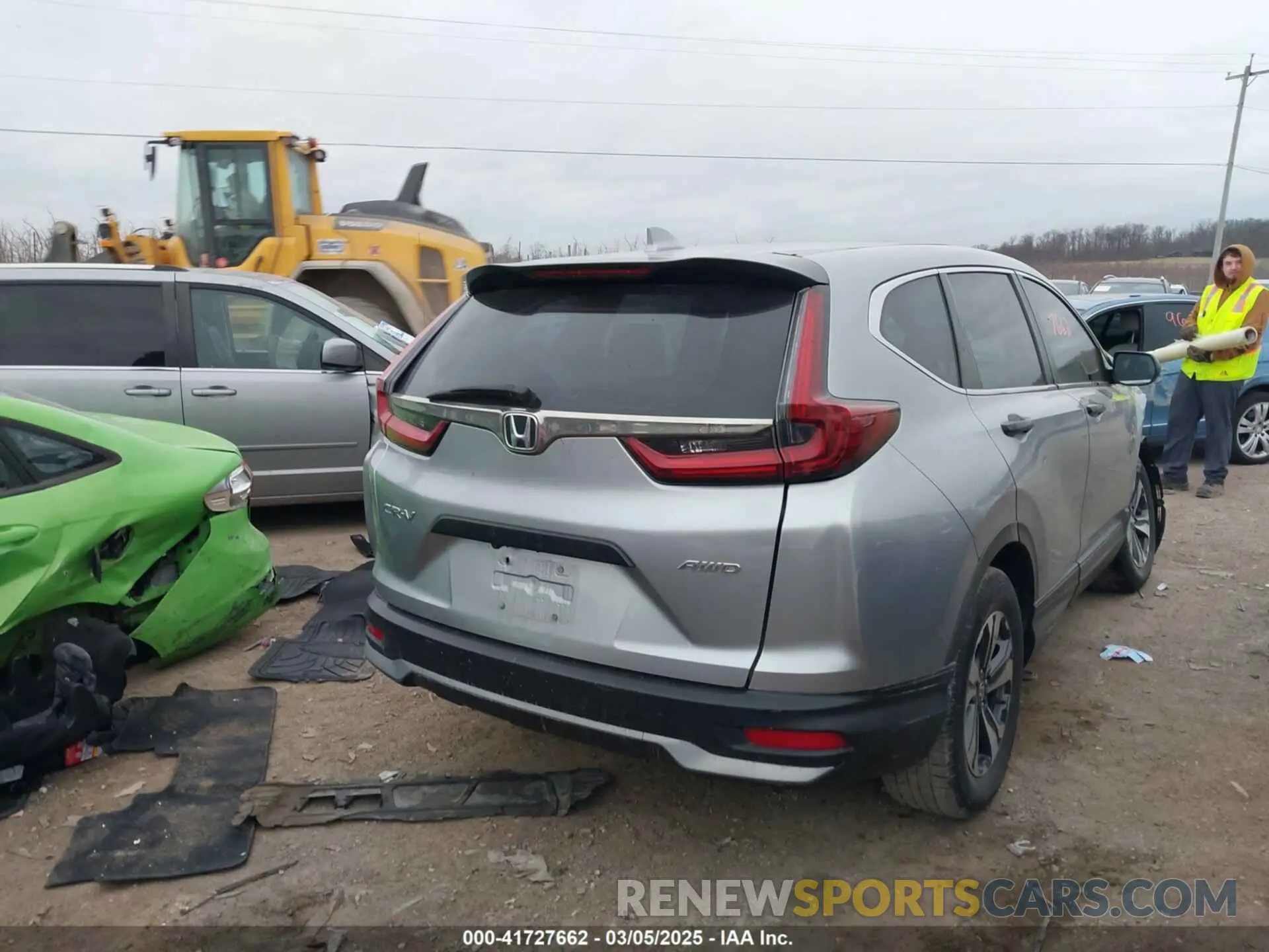 16 Photograph of a damaged car 2HKRW2H29MH632804 HONDA CR-V 2021