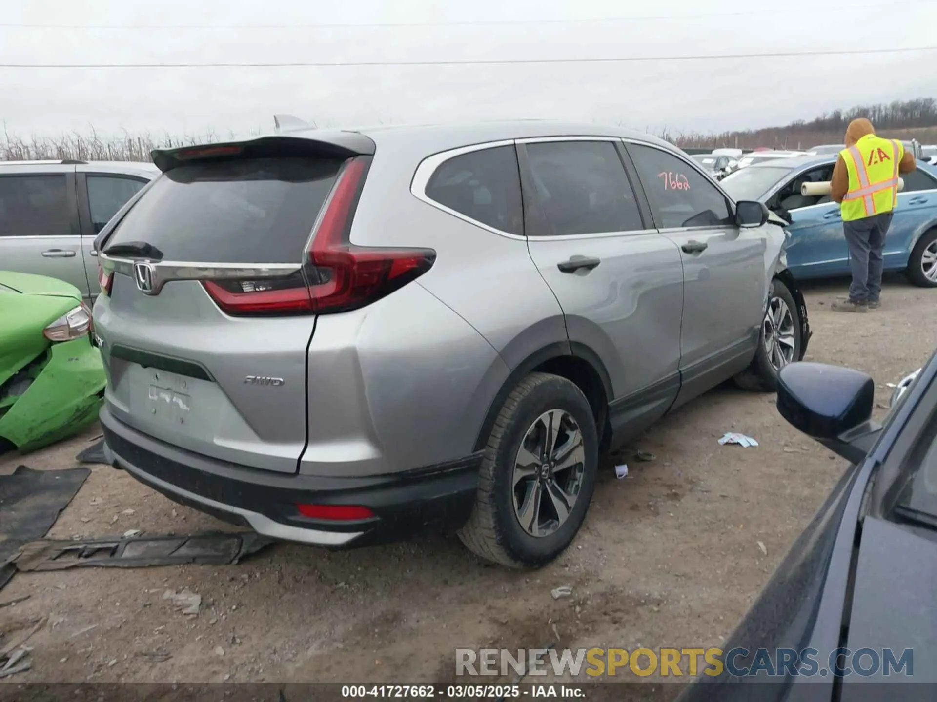 4 Photograph of a damaged car 2HKRW2H29MH632804 HONDA CR-V 2021