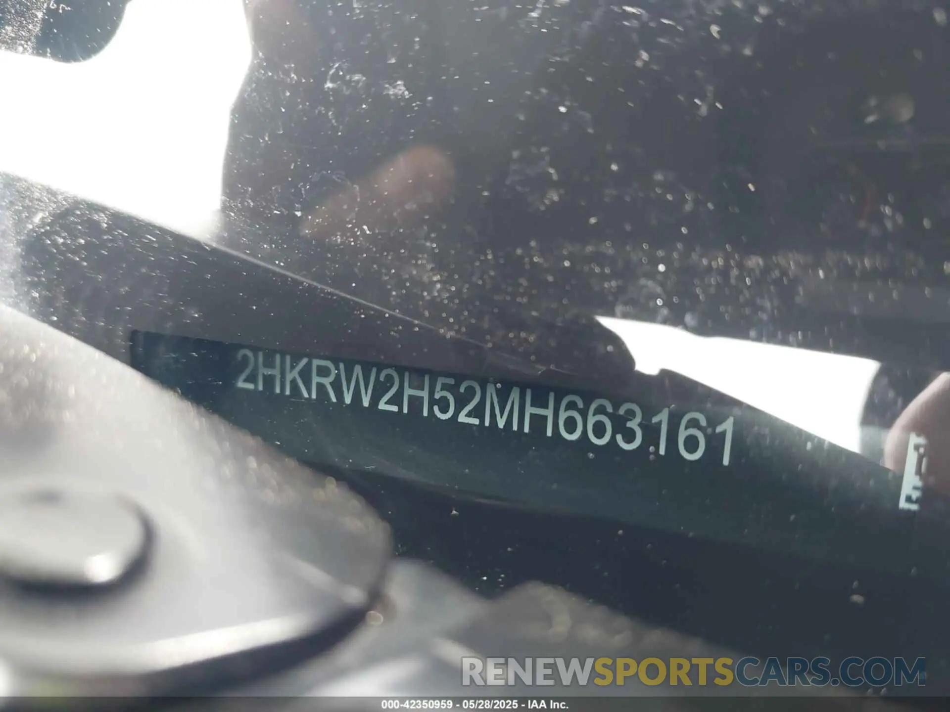 17 Фотография поврежденного автомобиля 2HKRW2H52MH663161 HONDA CR-V 2021