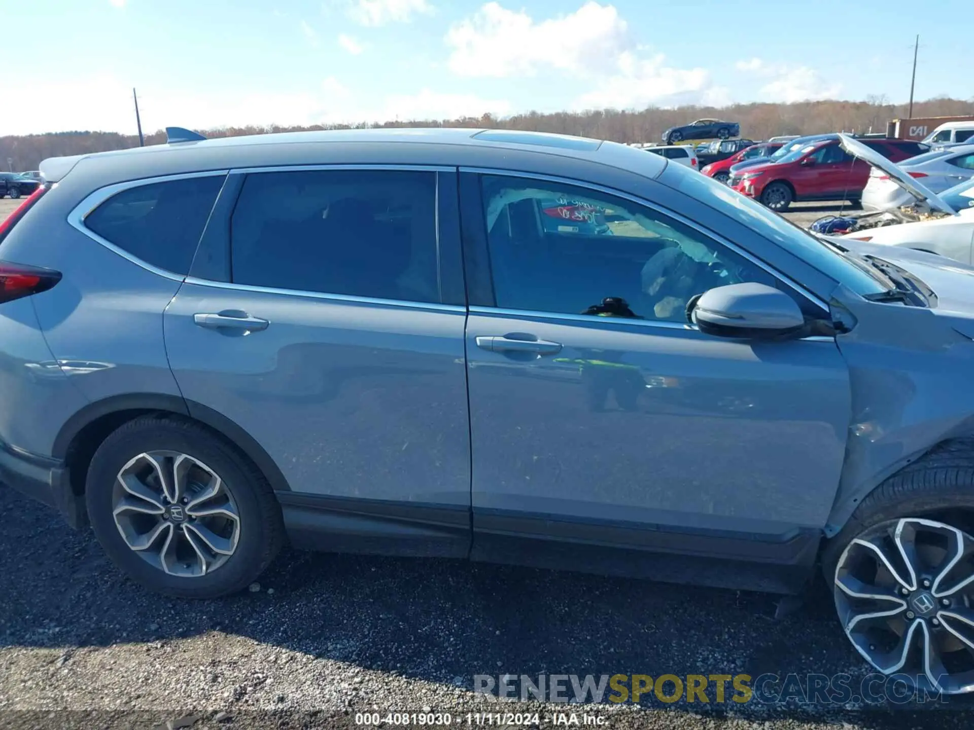 13 Photograph of a damaged car 2HKRW2H53MH636650 HONDA CR-V 2021