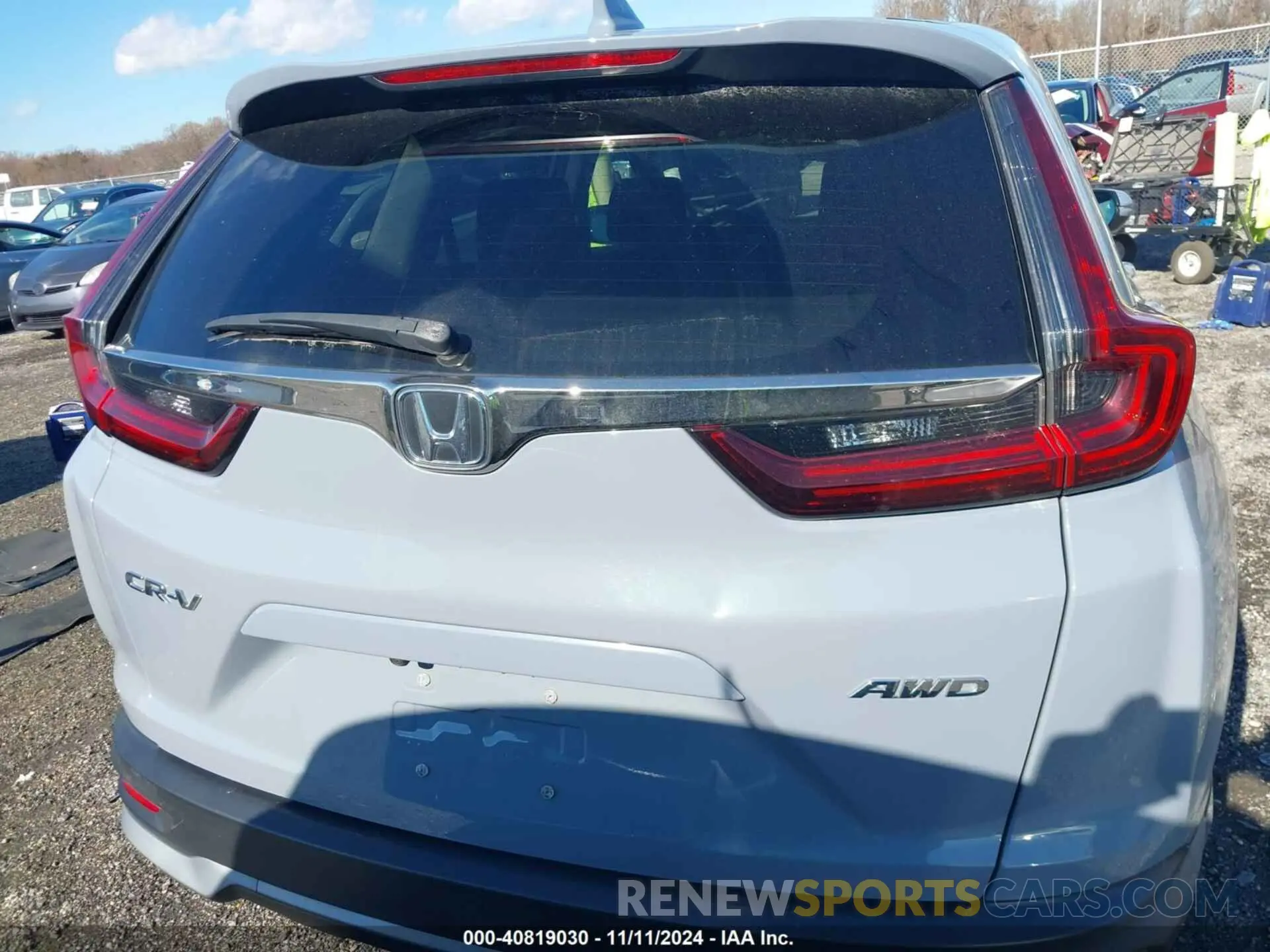 16 Photograph of a damaged car 2HKRW2H53MH636650 HONDA CR-V 2021