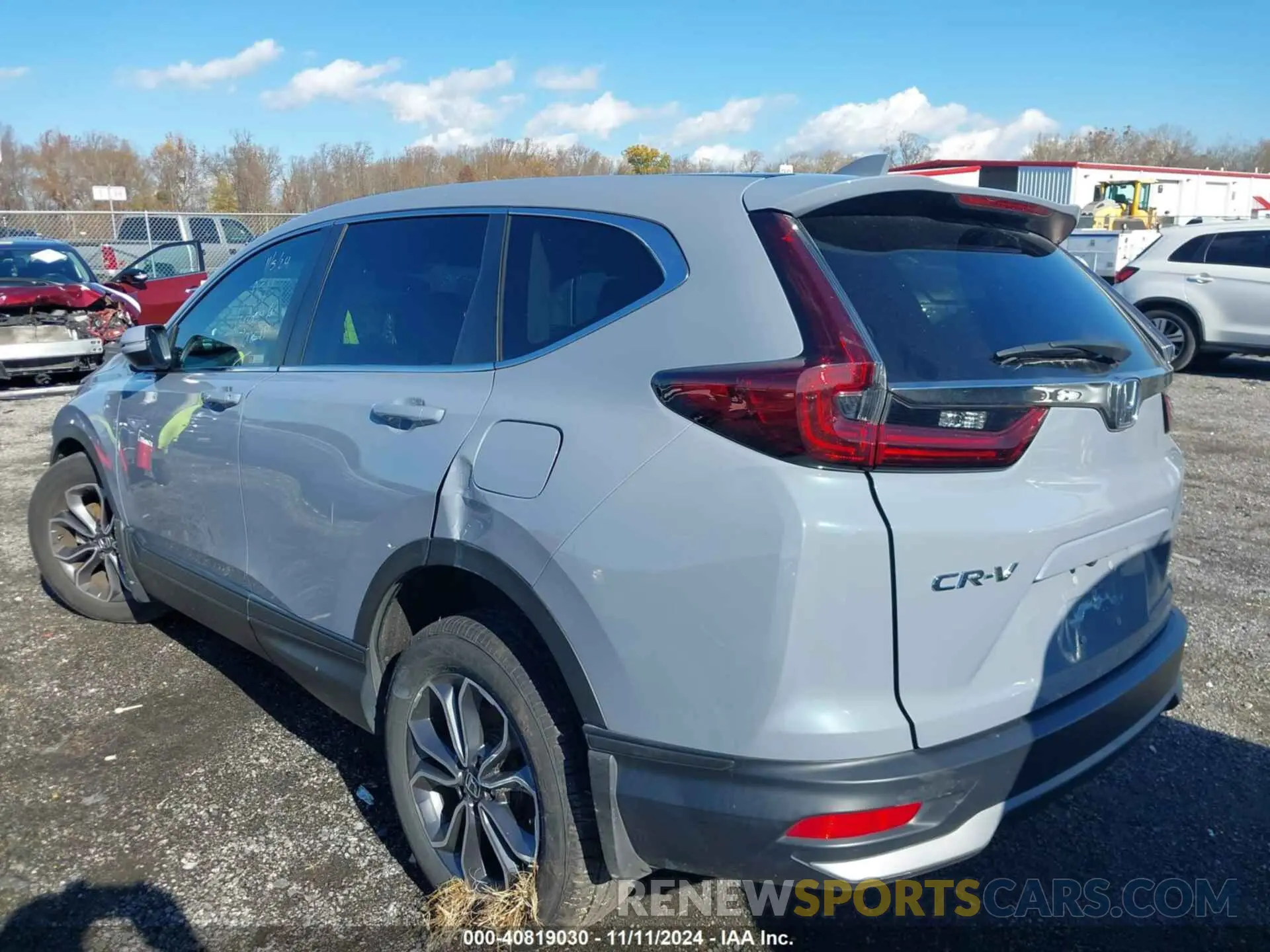 3 Photograph of a damaged car 2HKRW2H53MH636650 HONDA CR-V 2021