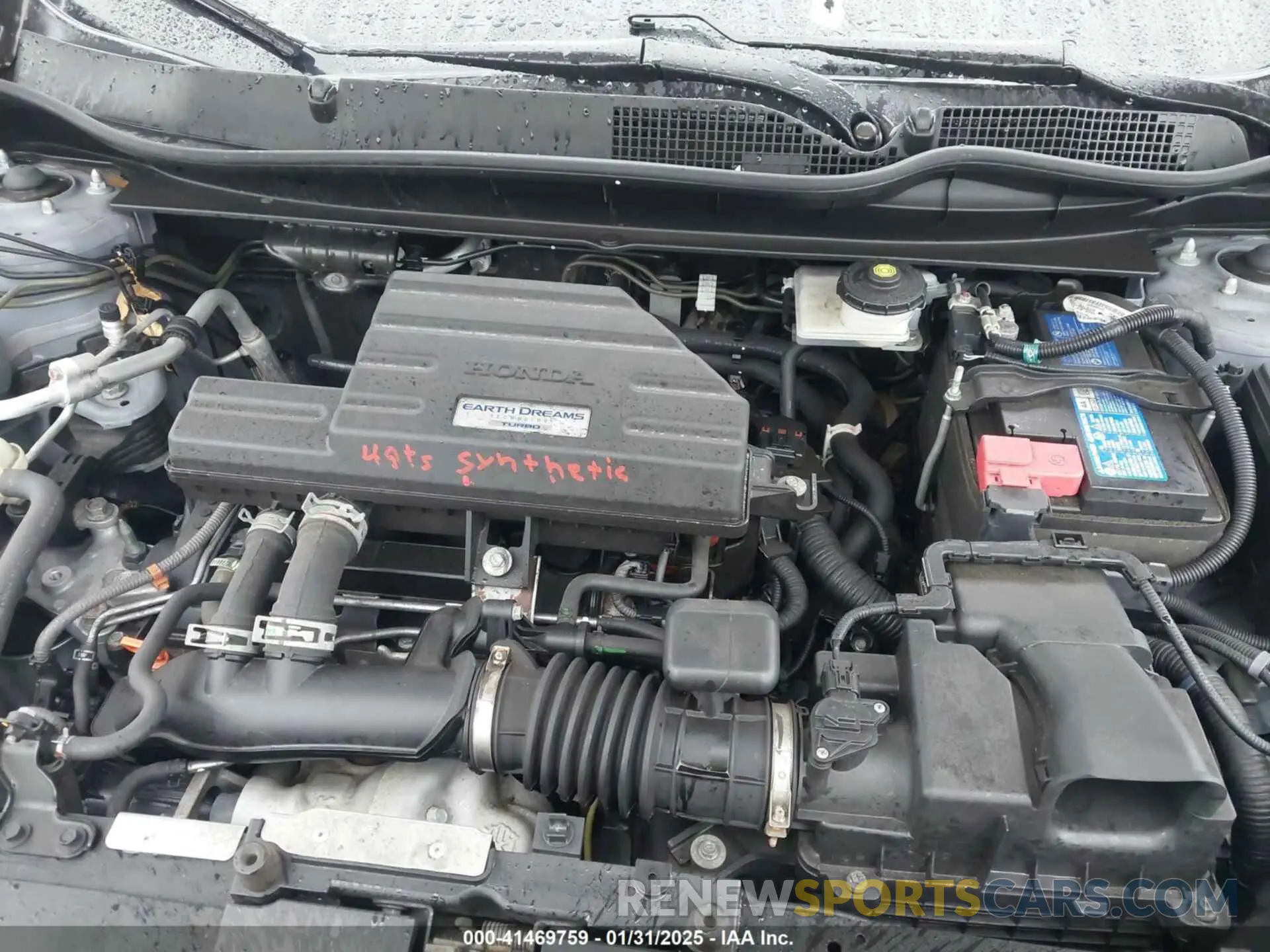 10 Photograph of a damaged car 2HKRW2H54MH607156 HONDA CR-V 2021