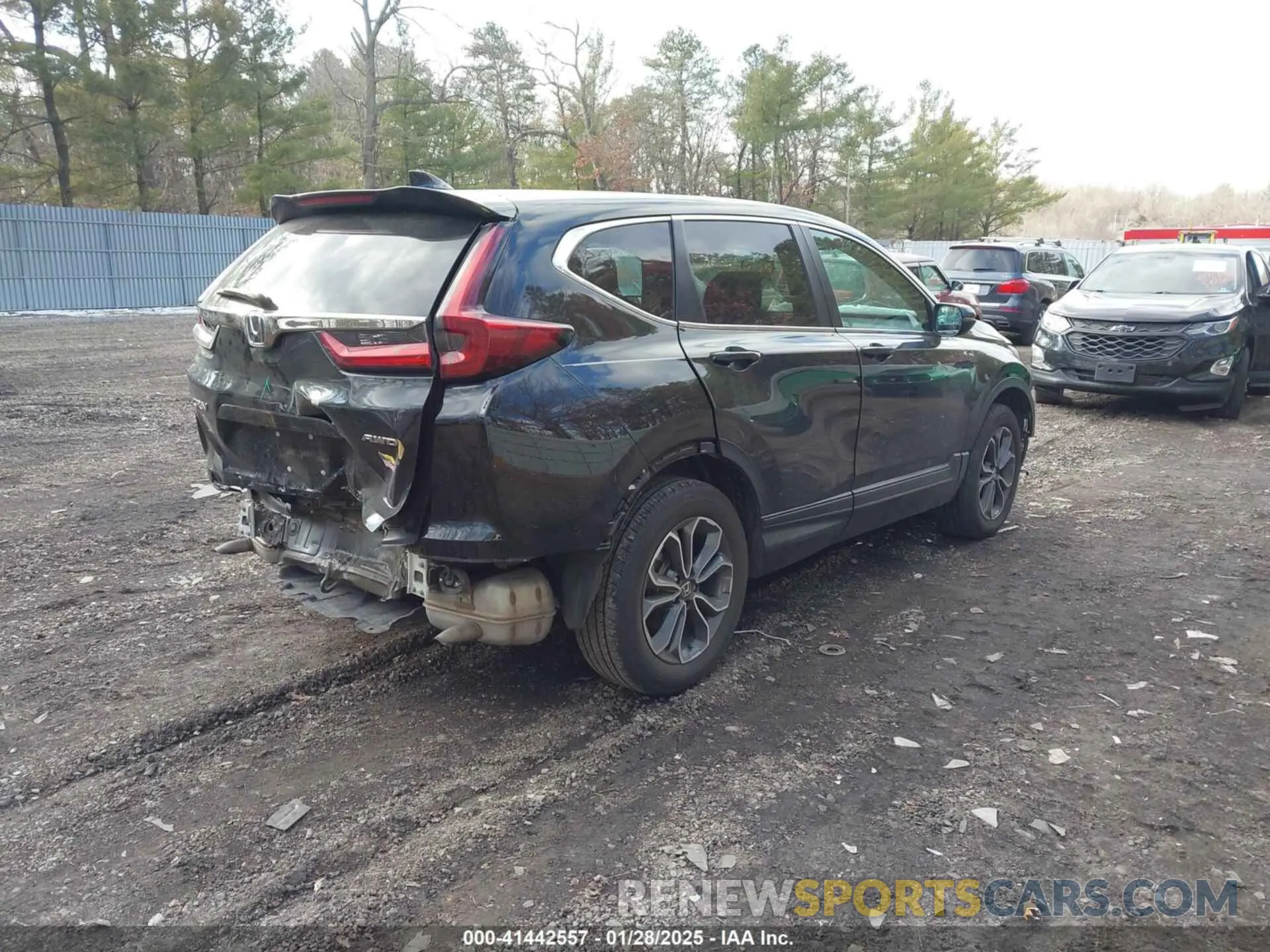 4 Фотография поврежденного автомобиля 2HKRW2H54MH612325 HONDA CR-V 2021