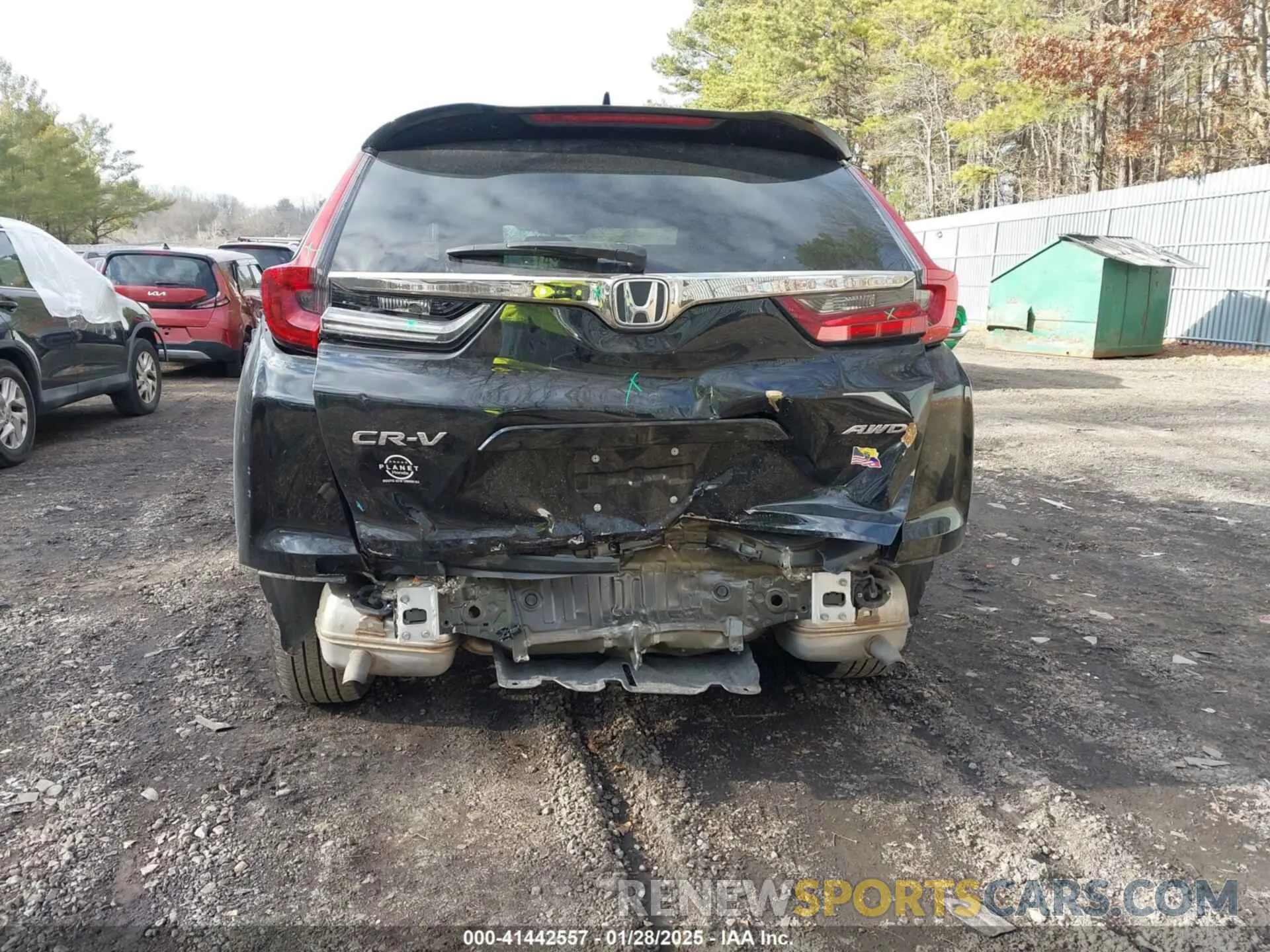 6 Фотография поврежденного автомобиля 2HKRW2H54MH612325 HONDA CR-V 2021
