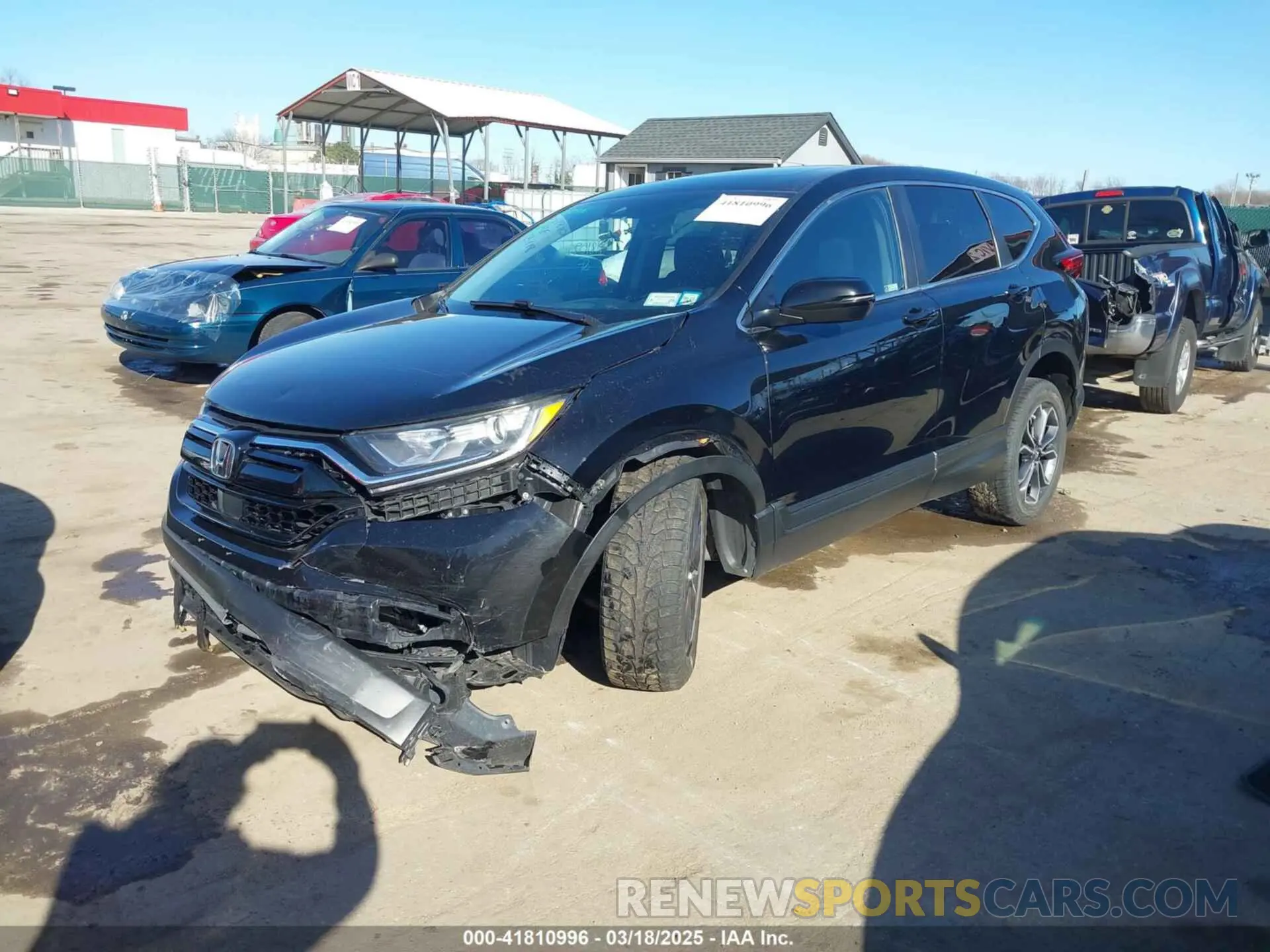 2 Photograph of a damaged car 2HKRW2H54MH638973 HONDA CR-V 2021