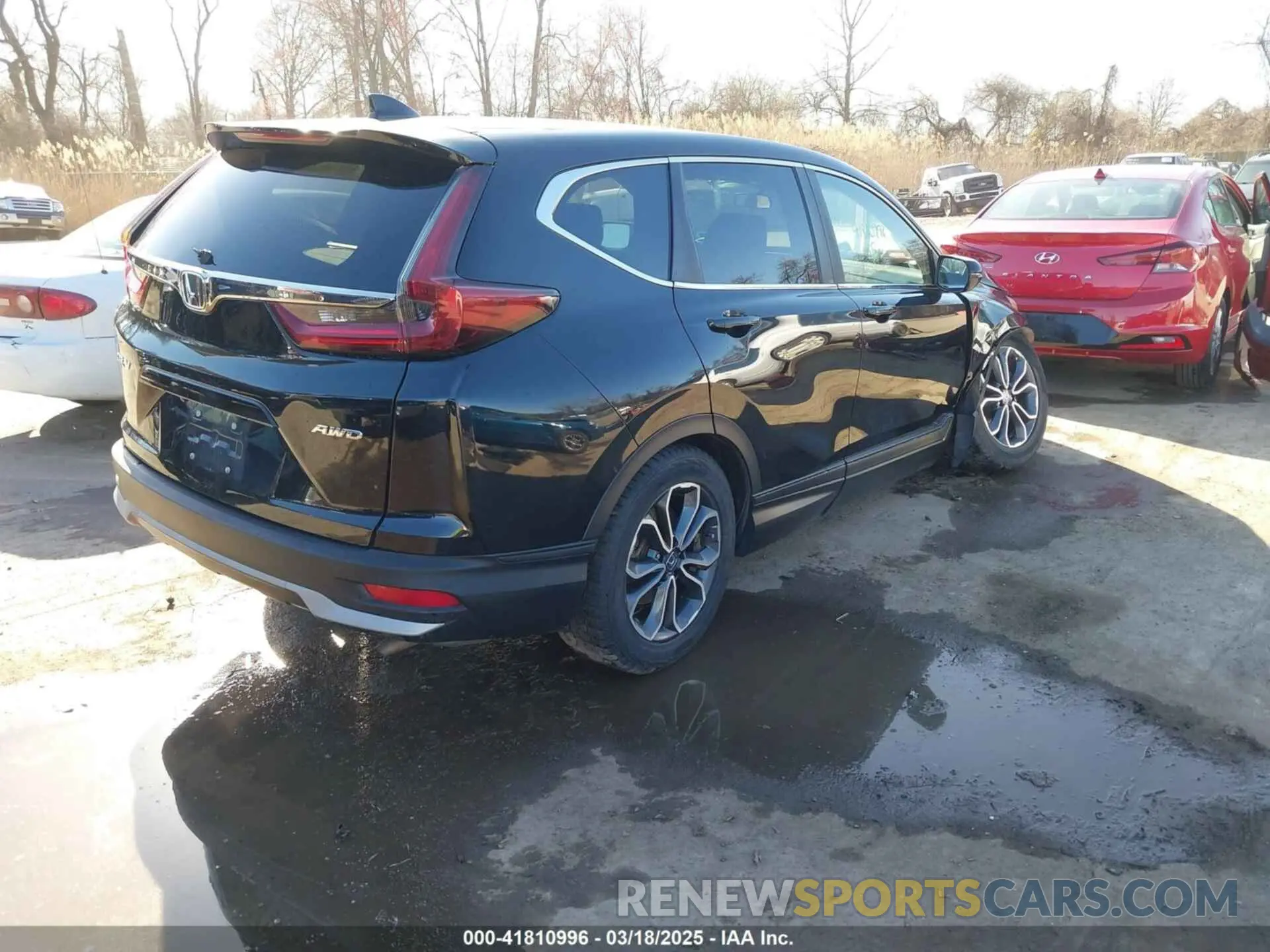 4 Photograph of a damaged car 2HKRW2H54MH638973 HONDA CR-V 2021