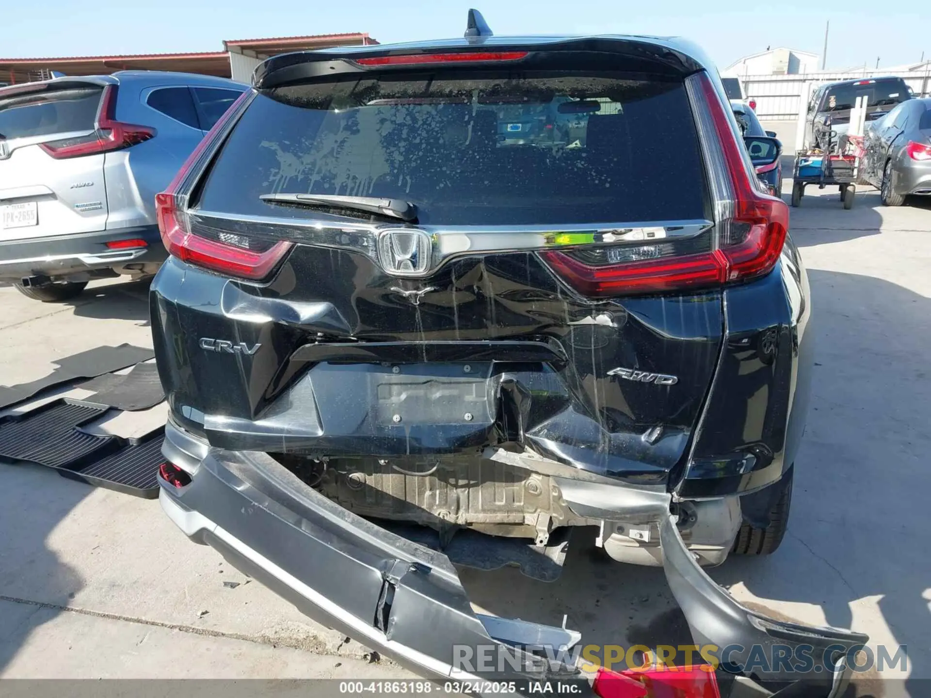 16 Photograph of a damaged car 2HKRW2H55MH629683 HONDA CR-V 2021