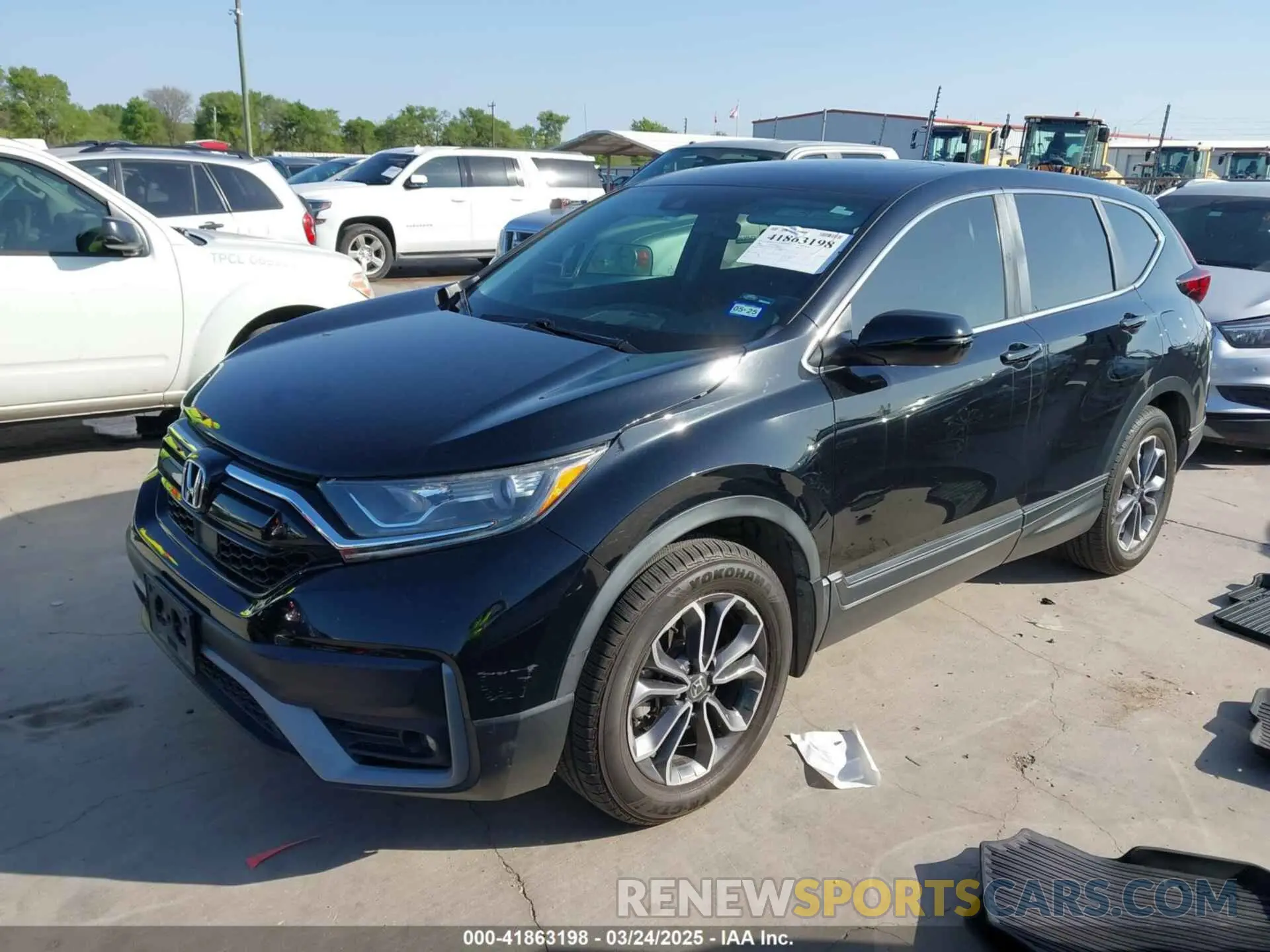 2 Photograph of a damaged car 2HKRW2H55MH629683 HONDA CR-V 2021