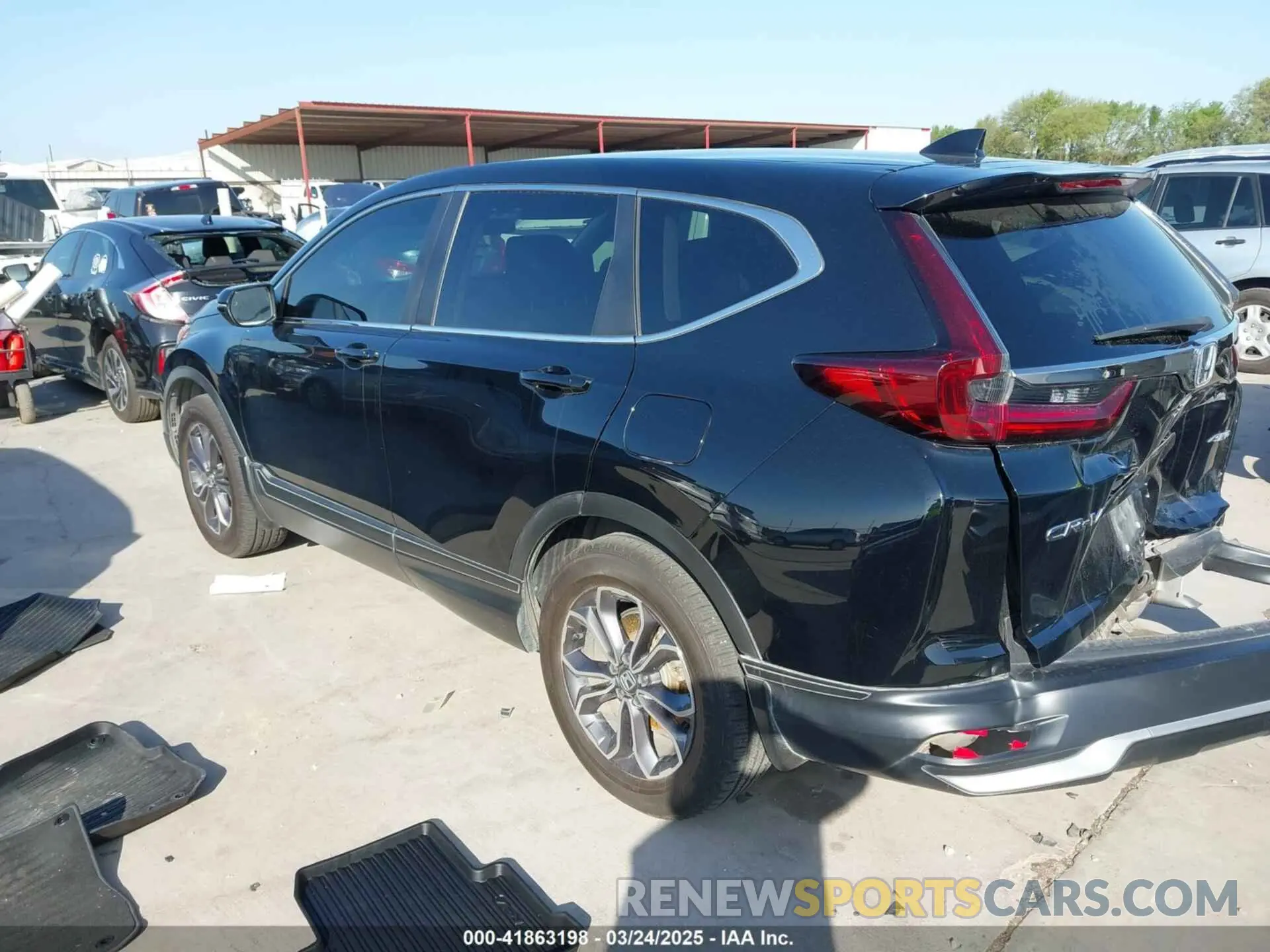3 Photograph of a damaged car 2HKRW2H55MH629683 HONDA CR-V 2021