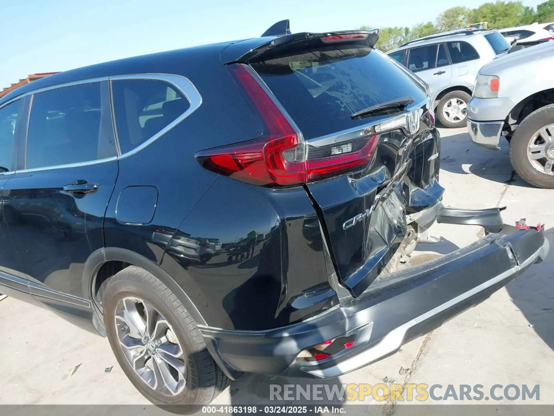 6 Photograph of a damaged car 2HKRW2H55MH629683 HONDA CR-V 2021