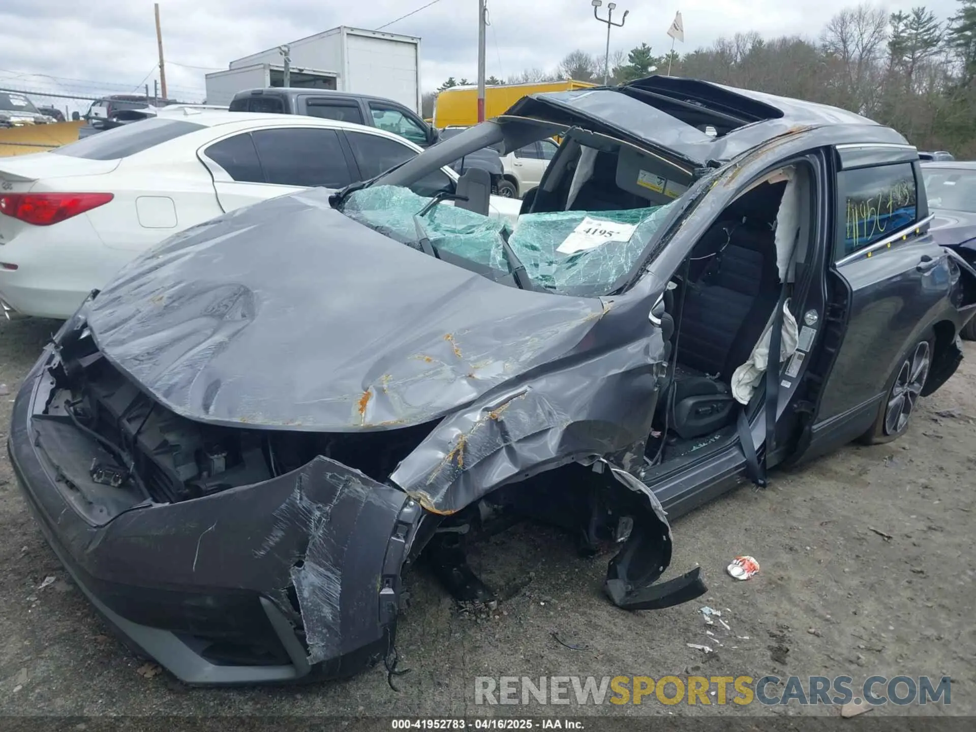 2 Photograph of a damaged car 2HKRW2H56MH683347 HONDA CR-V 2021