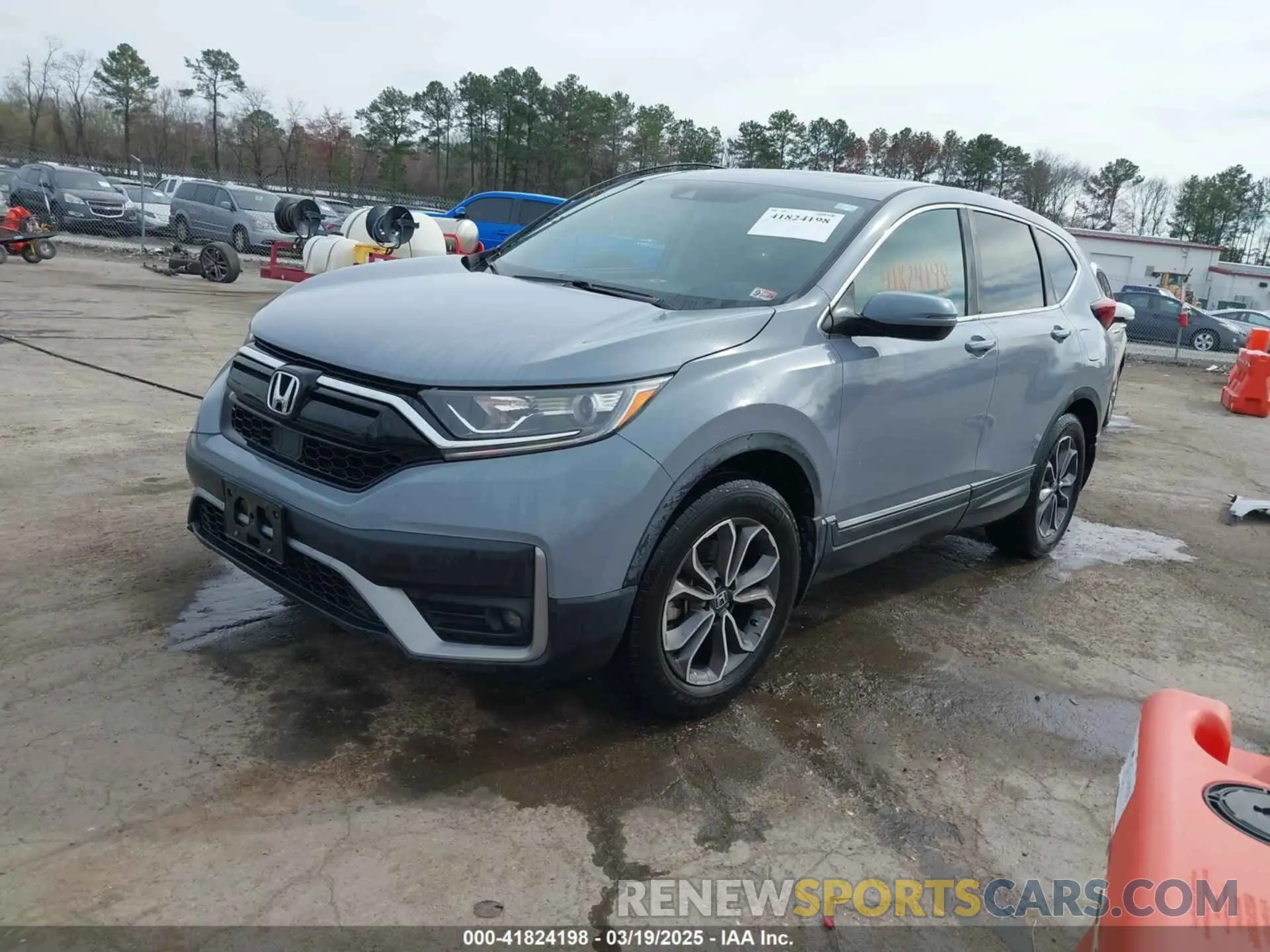 2 Photograph of a damaged car 2HKRW2H57MH618300 HONDA CR-V 2021