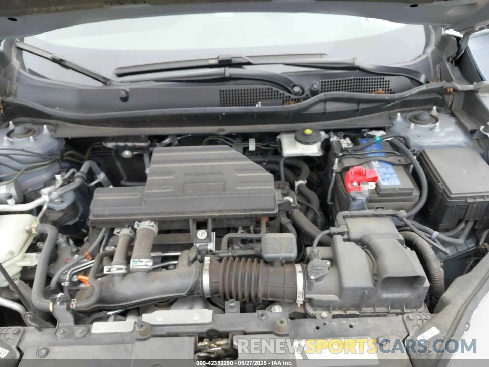 10 Photograph of a damaged car 2HKRW2H57MH647036 HONDA CR-V 2021