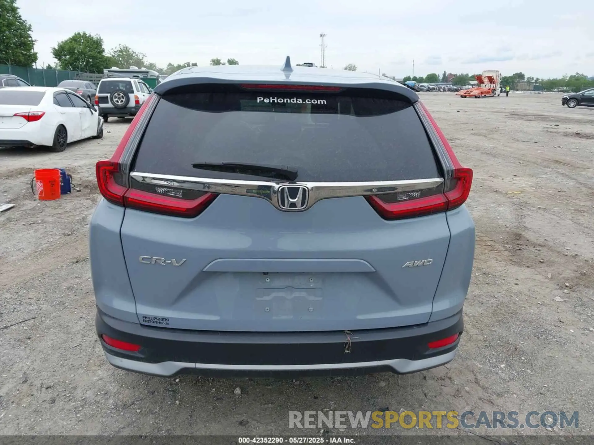 15 Photograph of a damaged car 2HKRW2H57MH647036 HONDA CR-V 2021