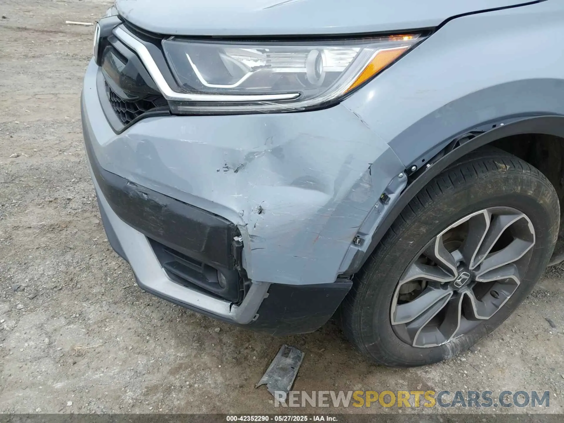 6 Photograph of a damaged car 2HKRW2H57MH647036 HONDA CR-V 2021