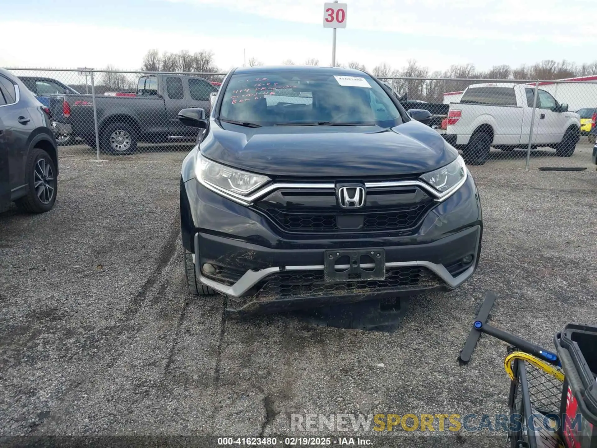 12 Photograph of a damaged car 2HKRW2H57MH657842 HONDA CR-V 2021