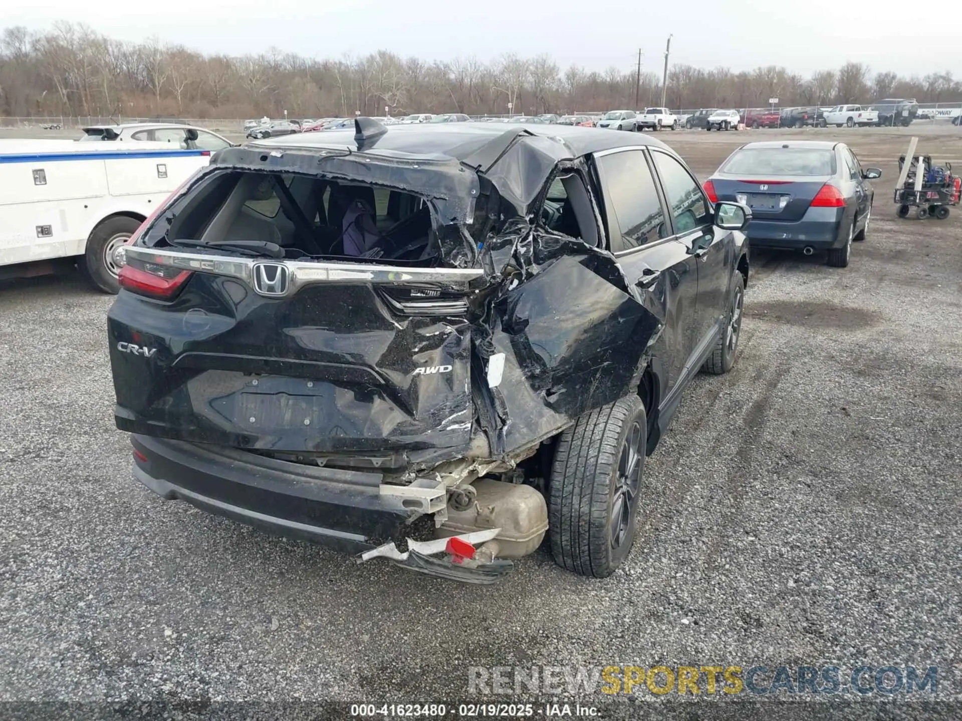 4 Photograph of a damaged car 2HKRW2H57MH657842 HONDA CR-V 2021