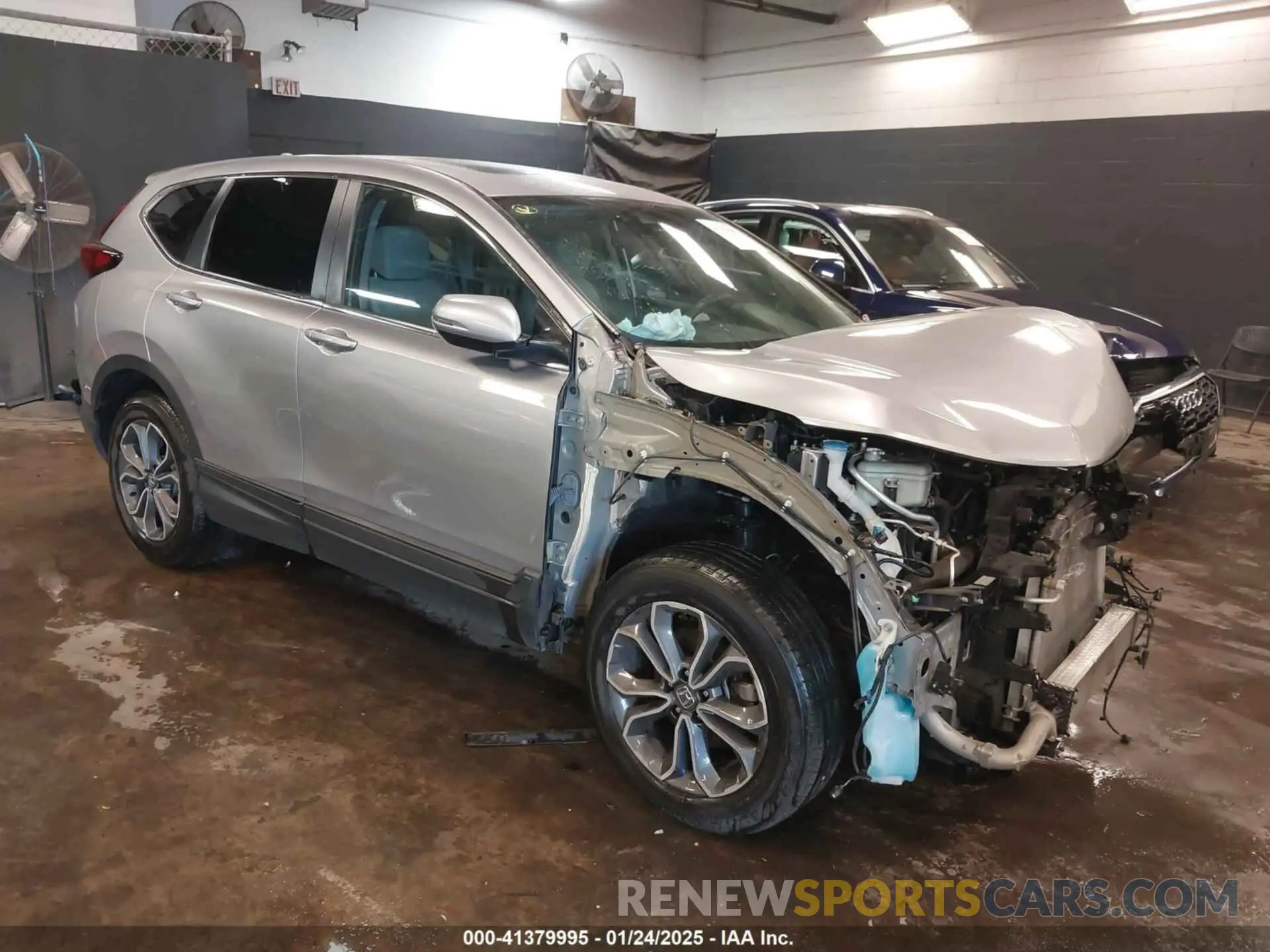 1 Photograph of a damaged car 2HKRW2H58MH635915 HONDA CR-V 2021