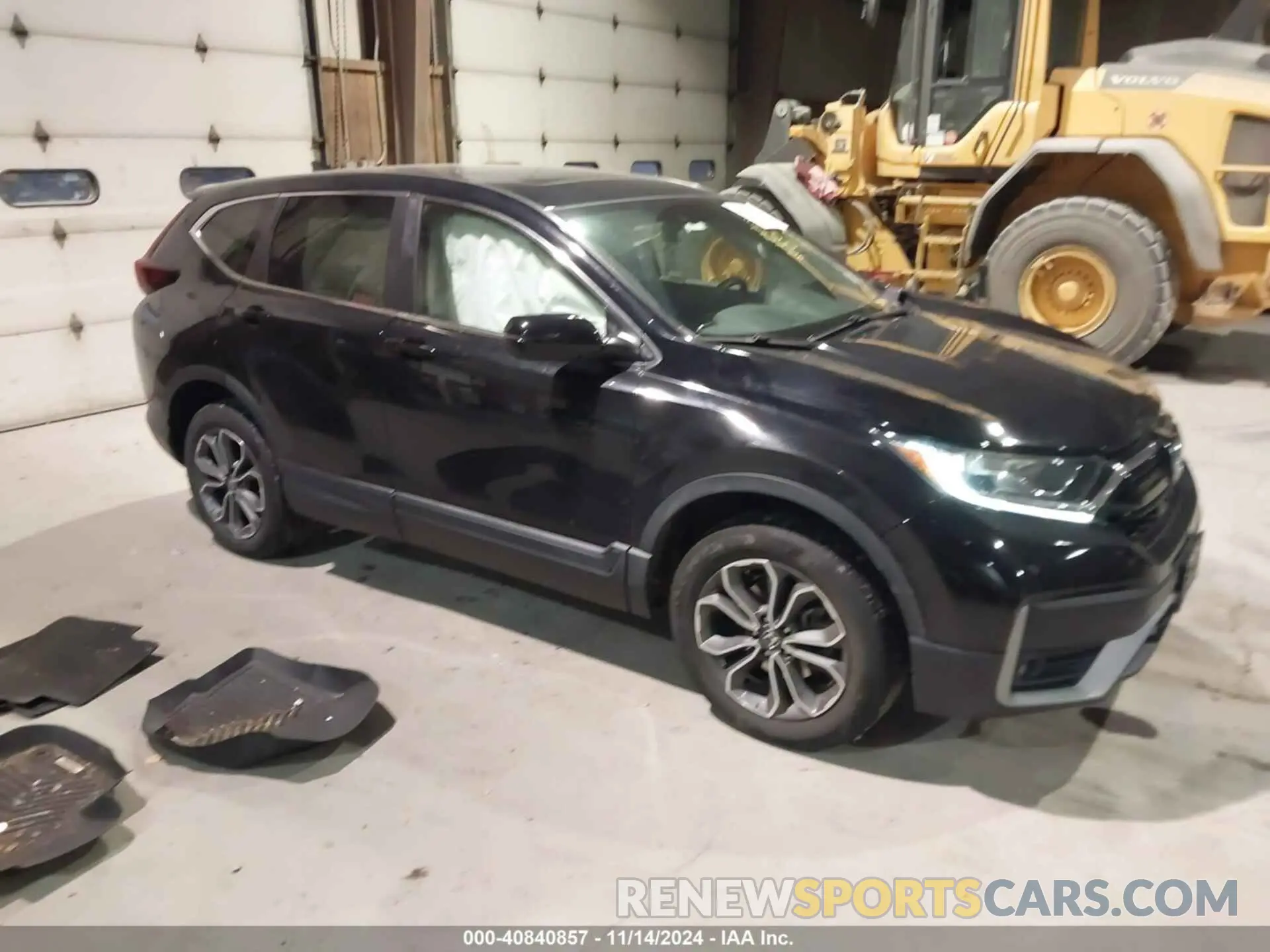 1 Photograph of a damaged car 2HKRW2H59MH618833 HONDA CR-V 2021