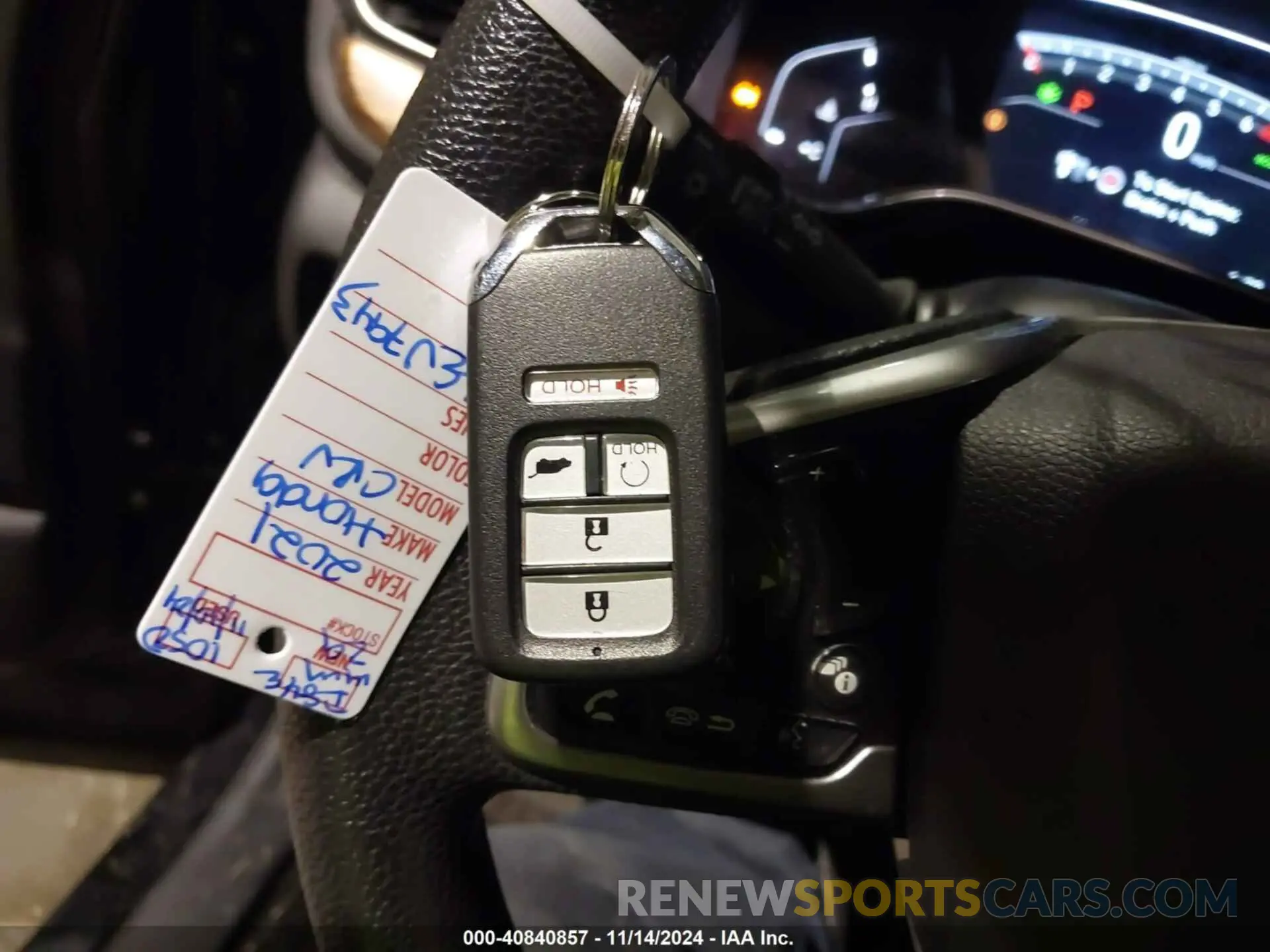 11 Photograph of a damaged car 2HKRW2H59MH618833 HONDA CR-V 2021