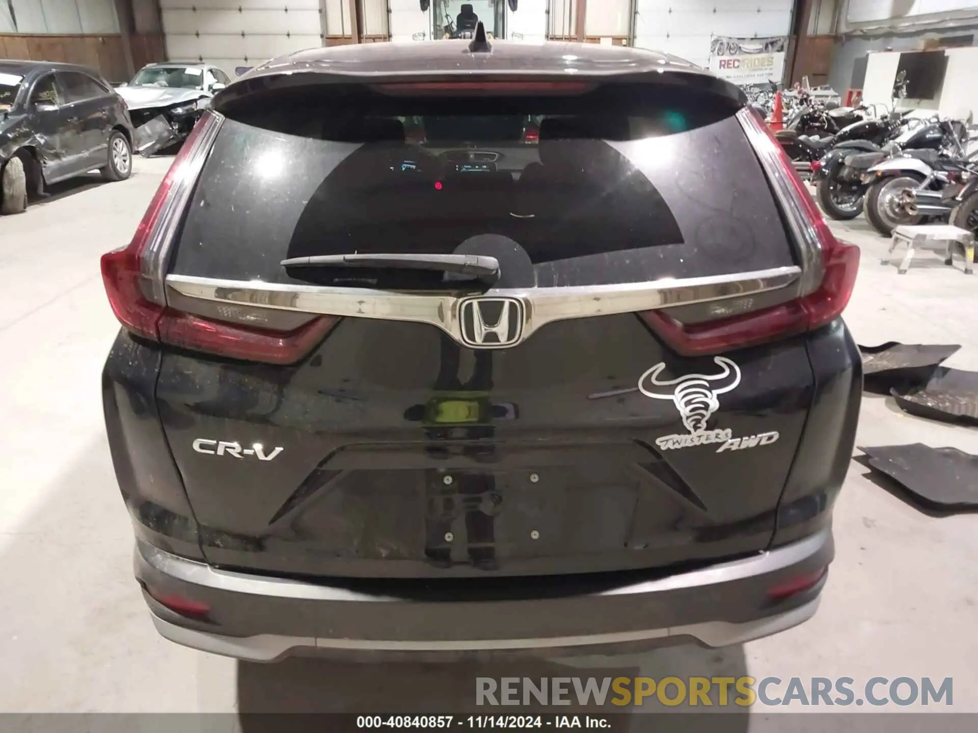 16 Photograph of a damaged car 2HKRW2H59MH618833 HONDA CR-V 2021