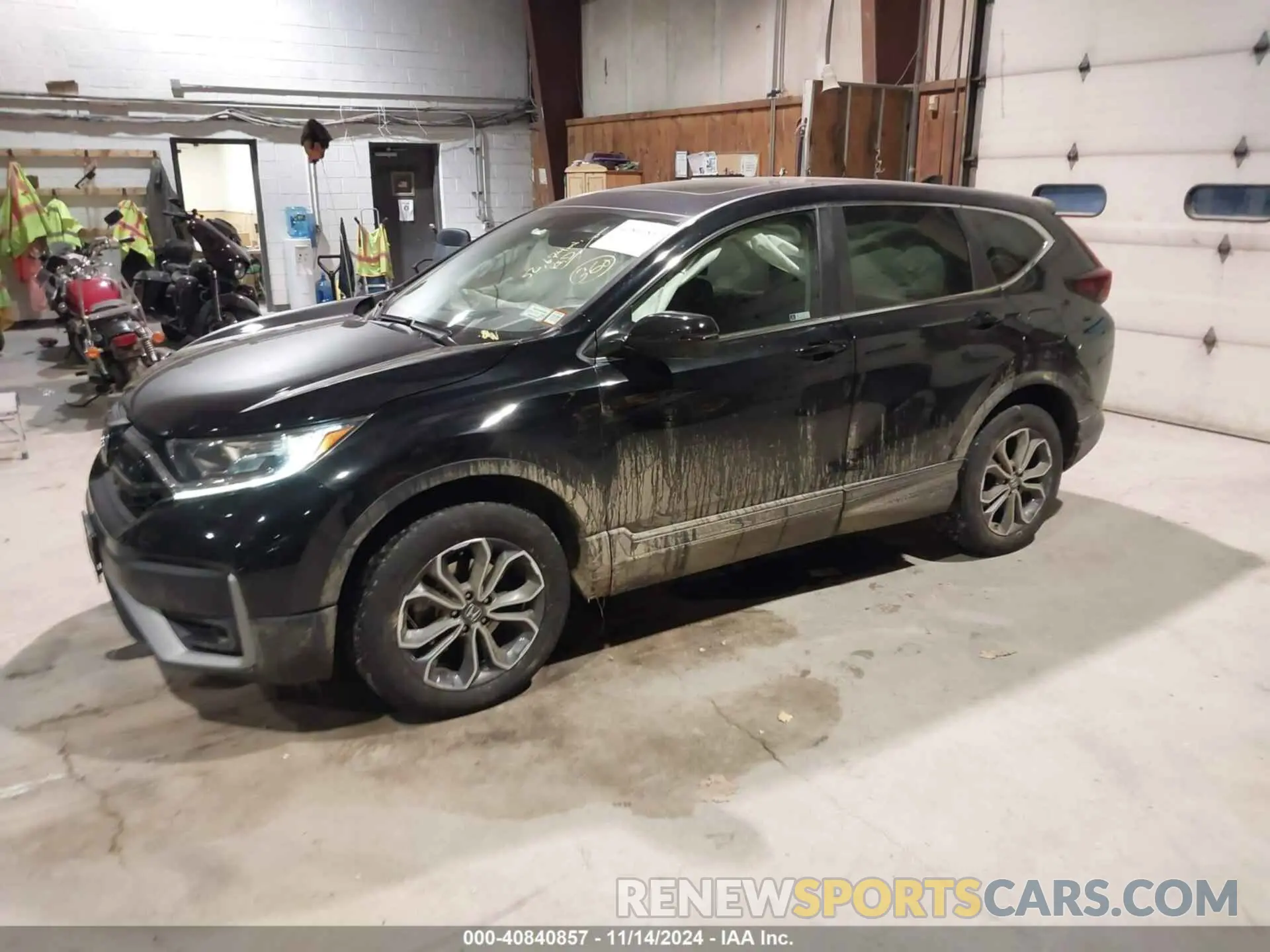 2 Photograph of a damaged car 2HKRW2H59MH618833 HONDA CR-V 2021