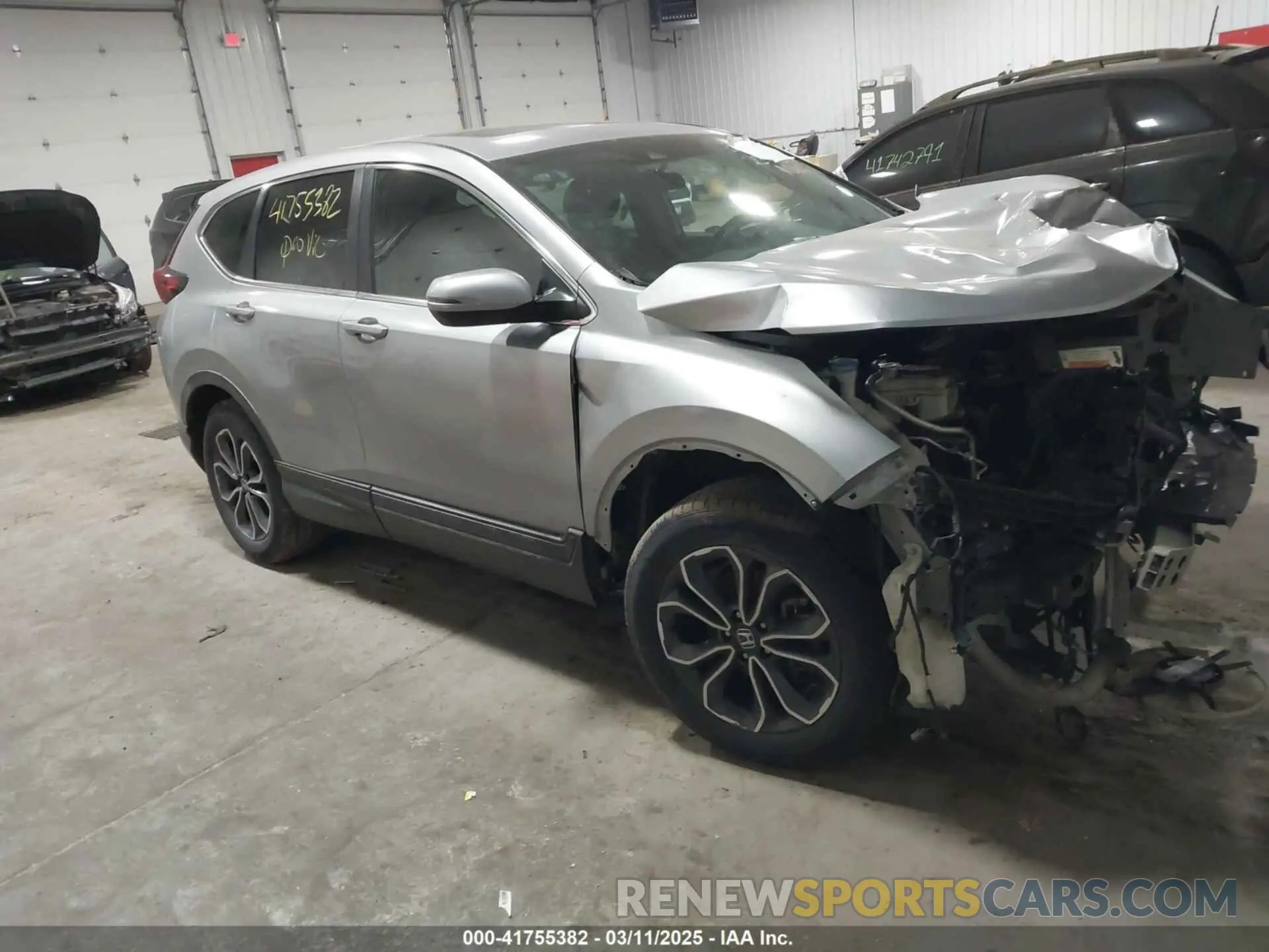 1 Фотография поврежденного автомобиля 2HKRW2H59MH645479 HONDA CR-V 2021