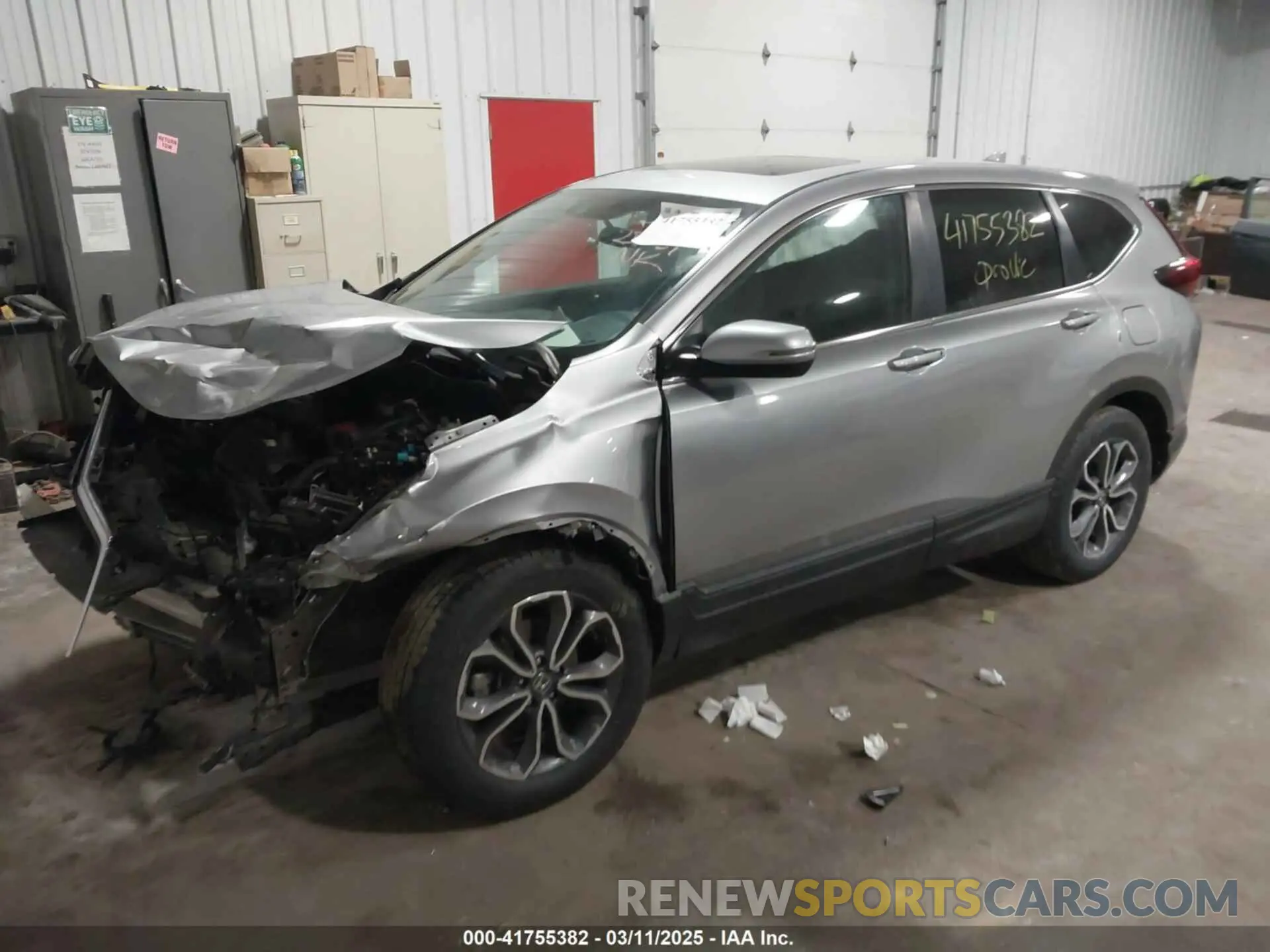 2 Фотография поврежденного автомобиля 2HKRW2H59MH645479 HONDA CR-V 2021