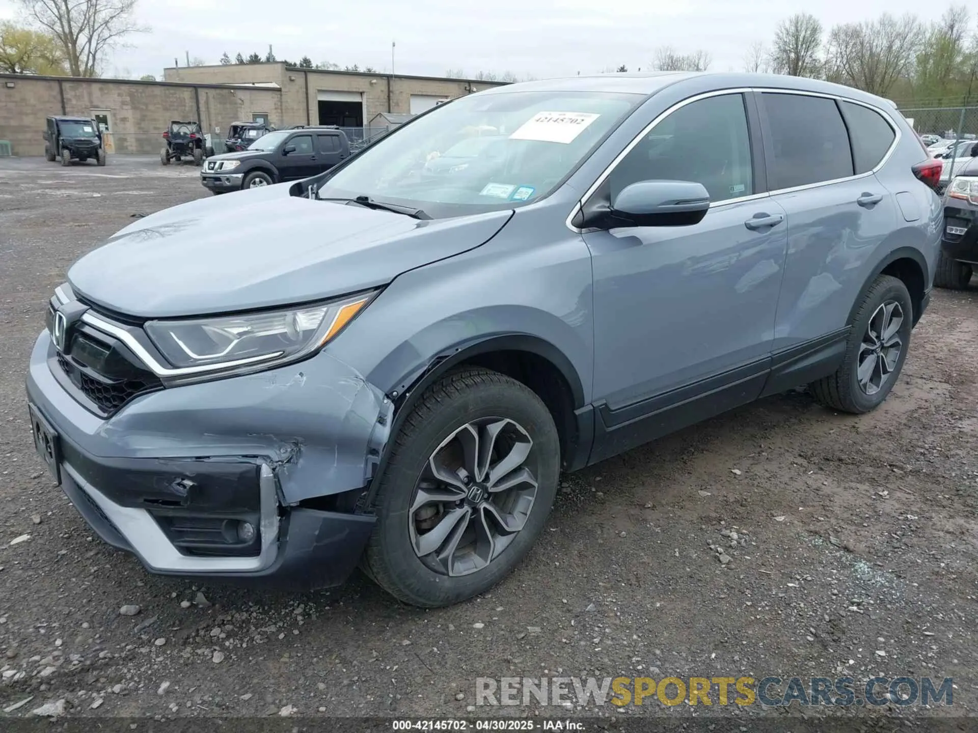 2 Photograph of a damaged car 2HKRW2H81MH617945 HONDA CR-V 2021