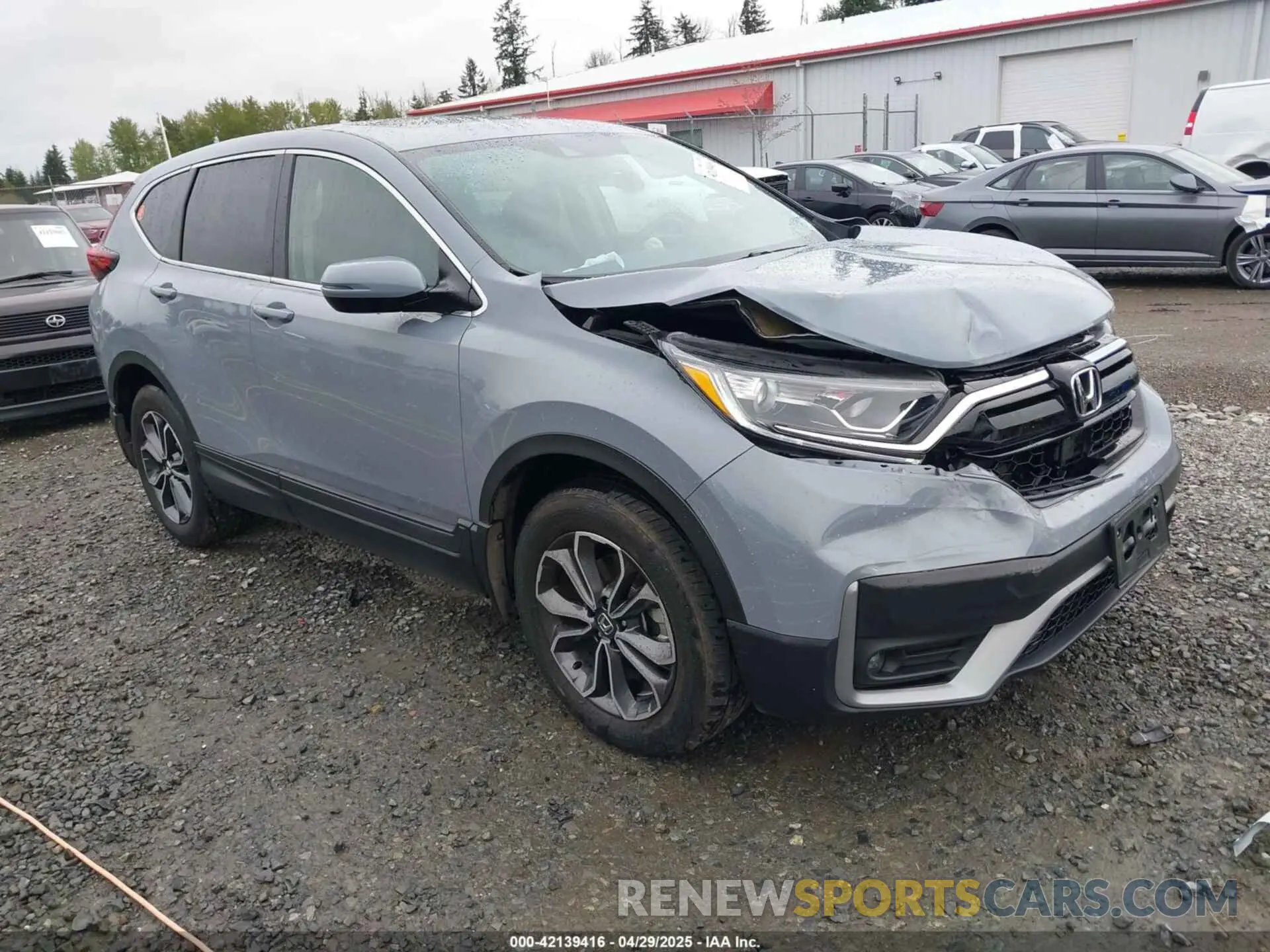 1 Фотография поврежденного автомобиля 2HKRW2H81MH646331 HONDA CR-V 2021