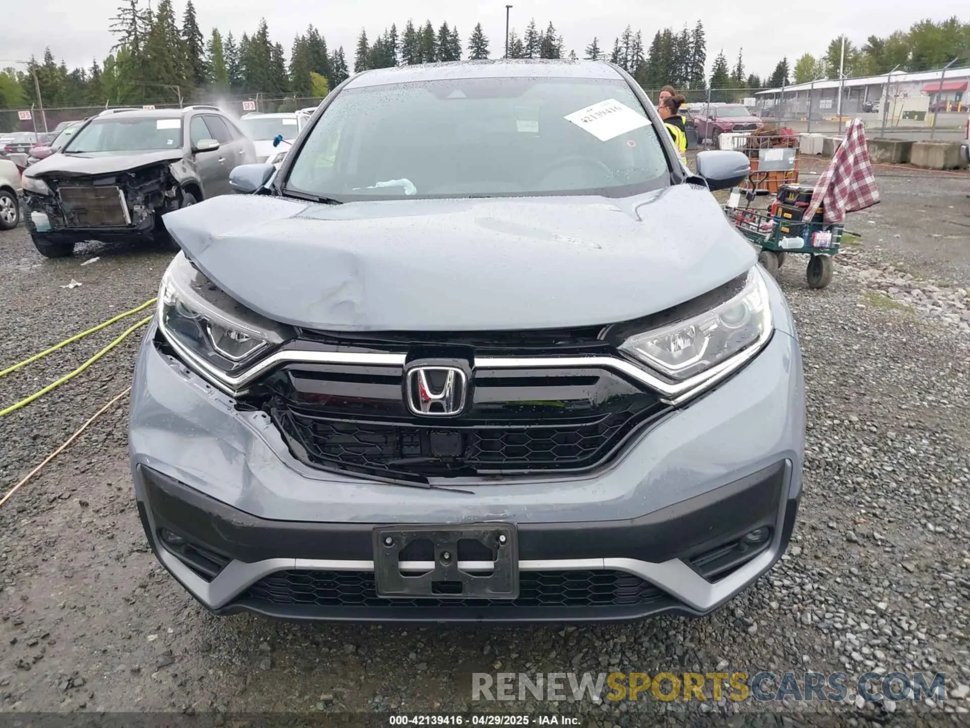 12 Фотография поврежденного автомобиля 2HKRW2H81MH646331 HONDA CR-V 2021