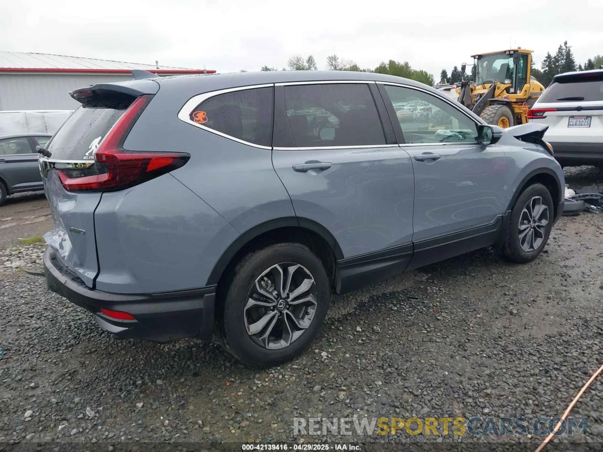 4 Фотография поврежденного автомобиля 2HKRW2H81MH646331 HONDA CR-V 2021