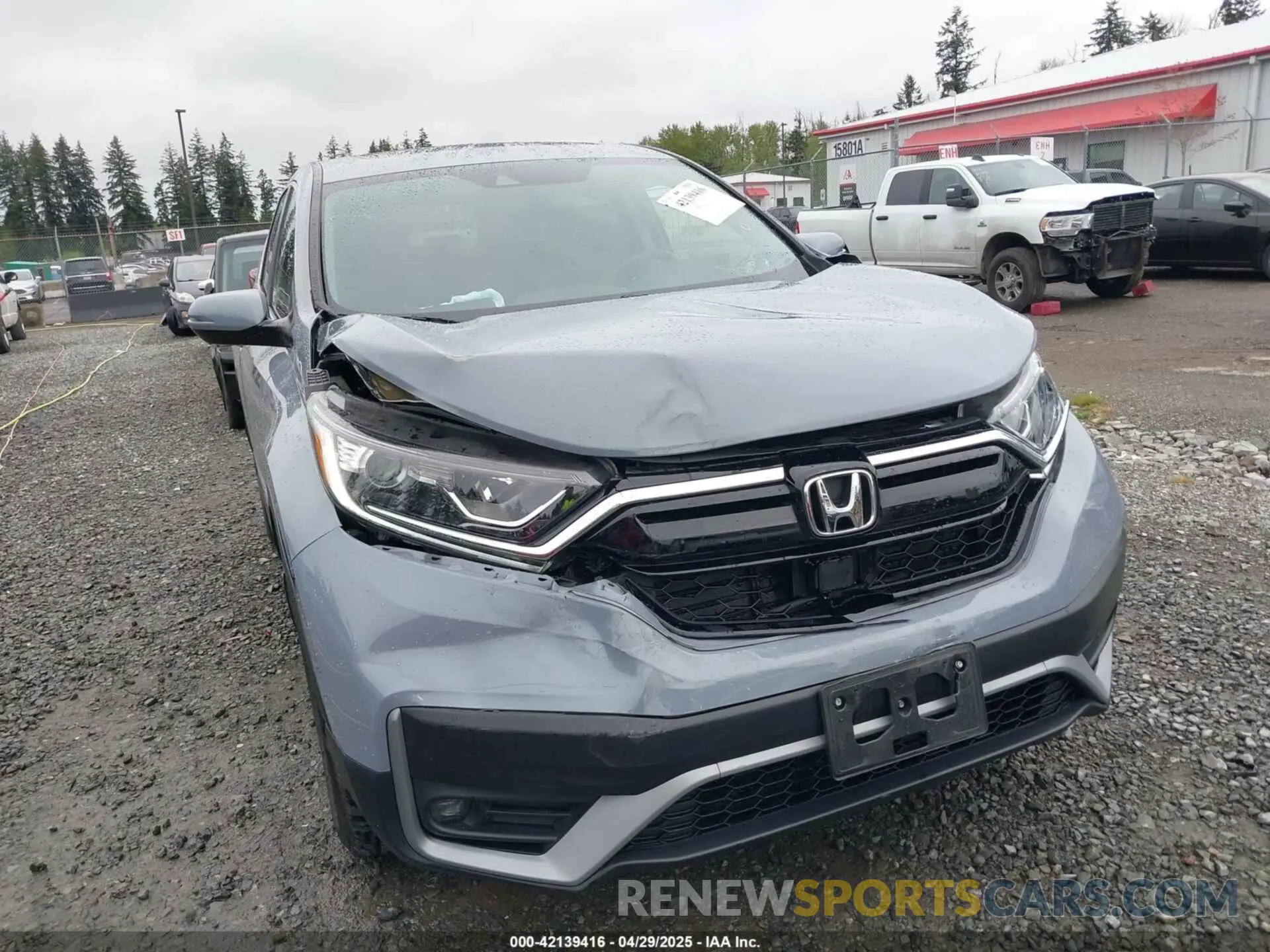 6 Фотография поврежденного автомобиля 2HKRW2H81MH646331 HONDA CR-V 2021