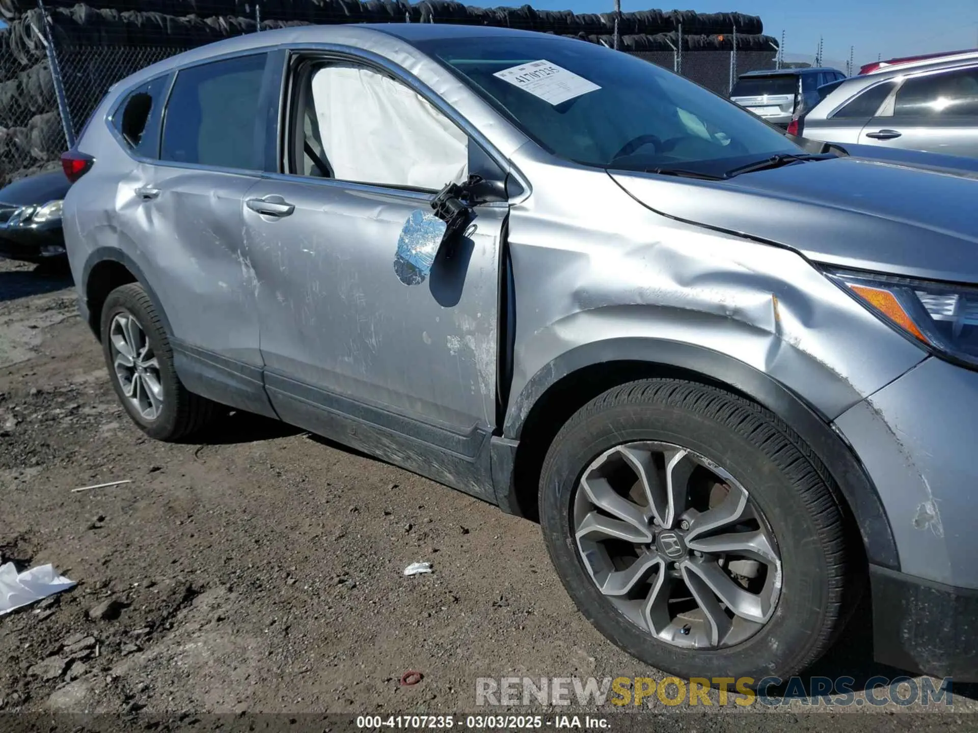 6 Photograph of a damaged car 2HKRW2H82MH656656 HONDA CR-V 2021