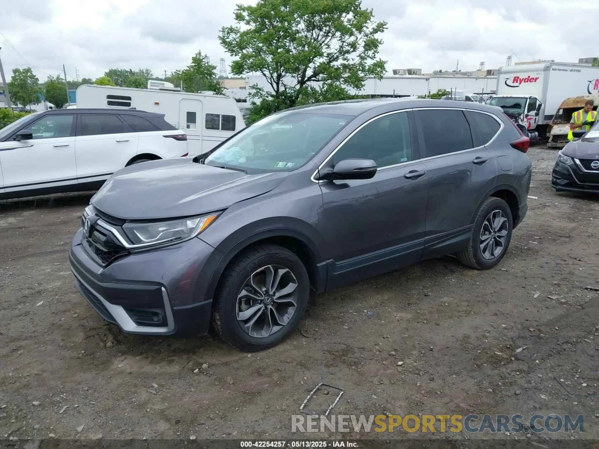 2 Photograph of a damaged car 2HKRW2H83MH607305 HONDA CR-V 2021