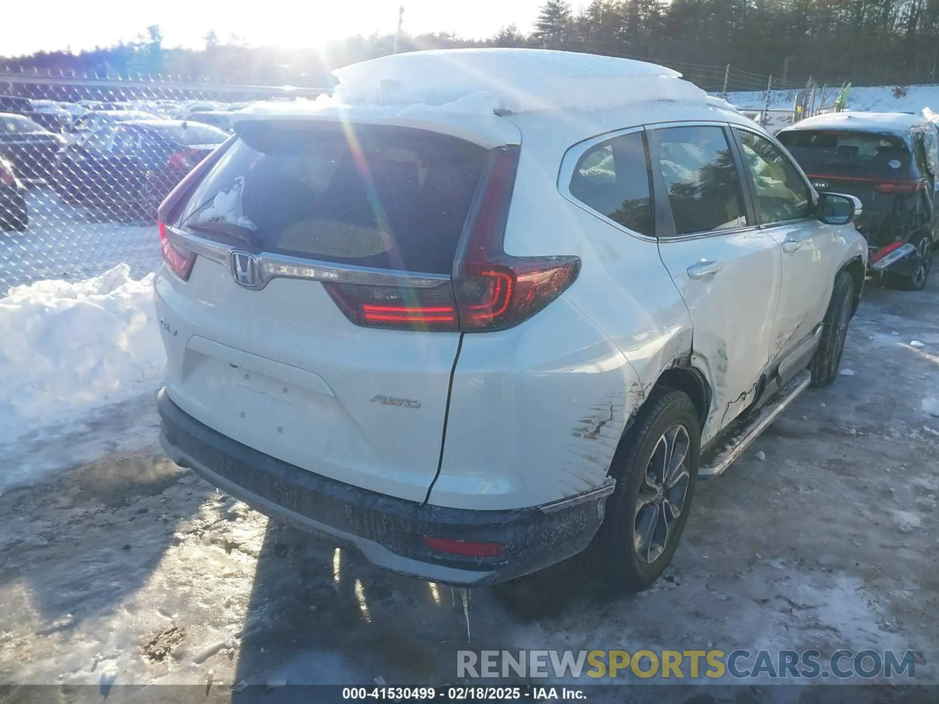 4 Photograph of a damaged car 2HKRW2H83MH634505 HONDA CR-V 2021
